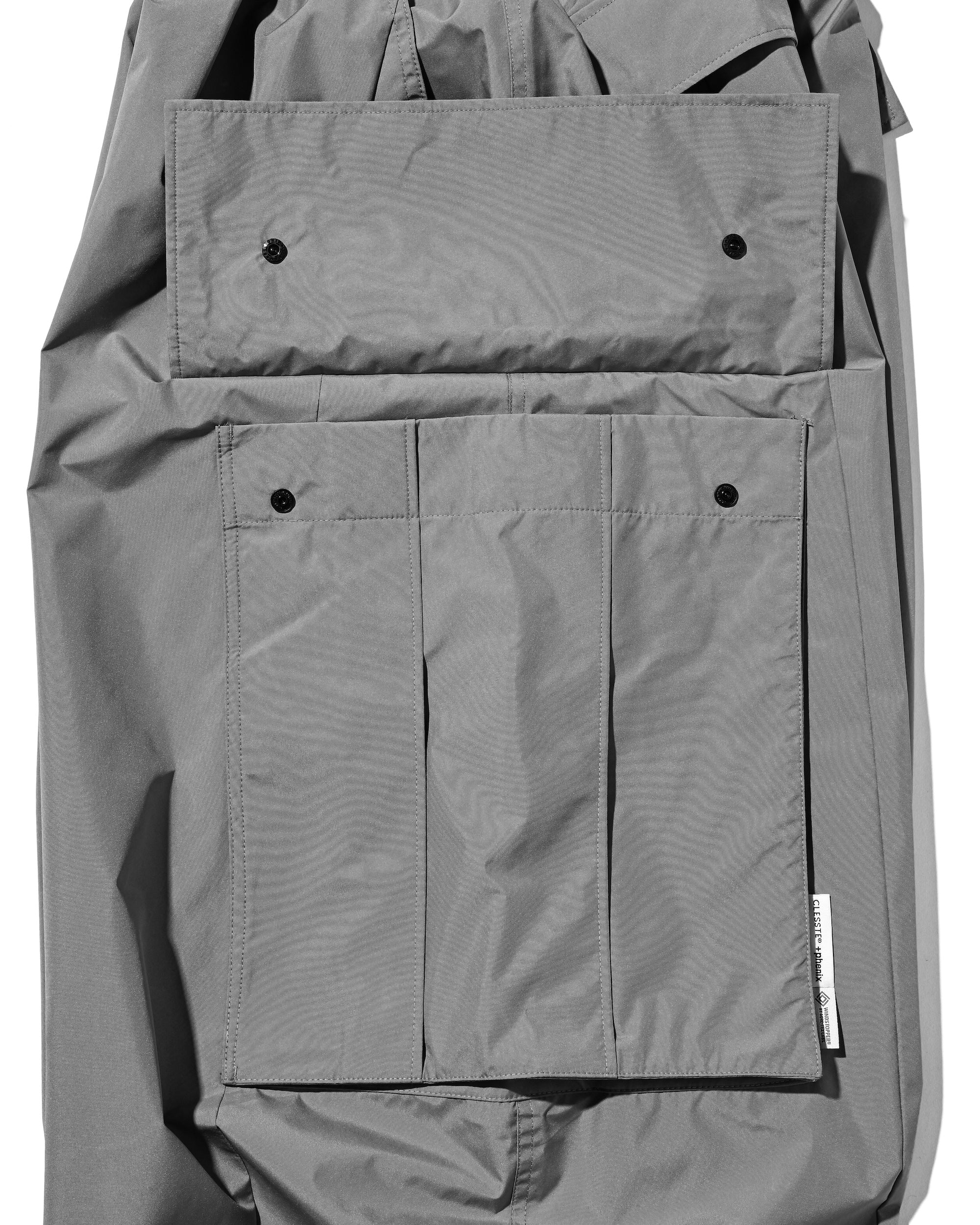 +phenix WINDSTOPPER® by GORE-TEX LABS CITY MEGA POCKET BALLOON CARGO PANTS (CHARCOAL GRAY)