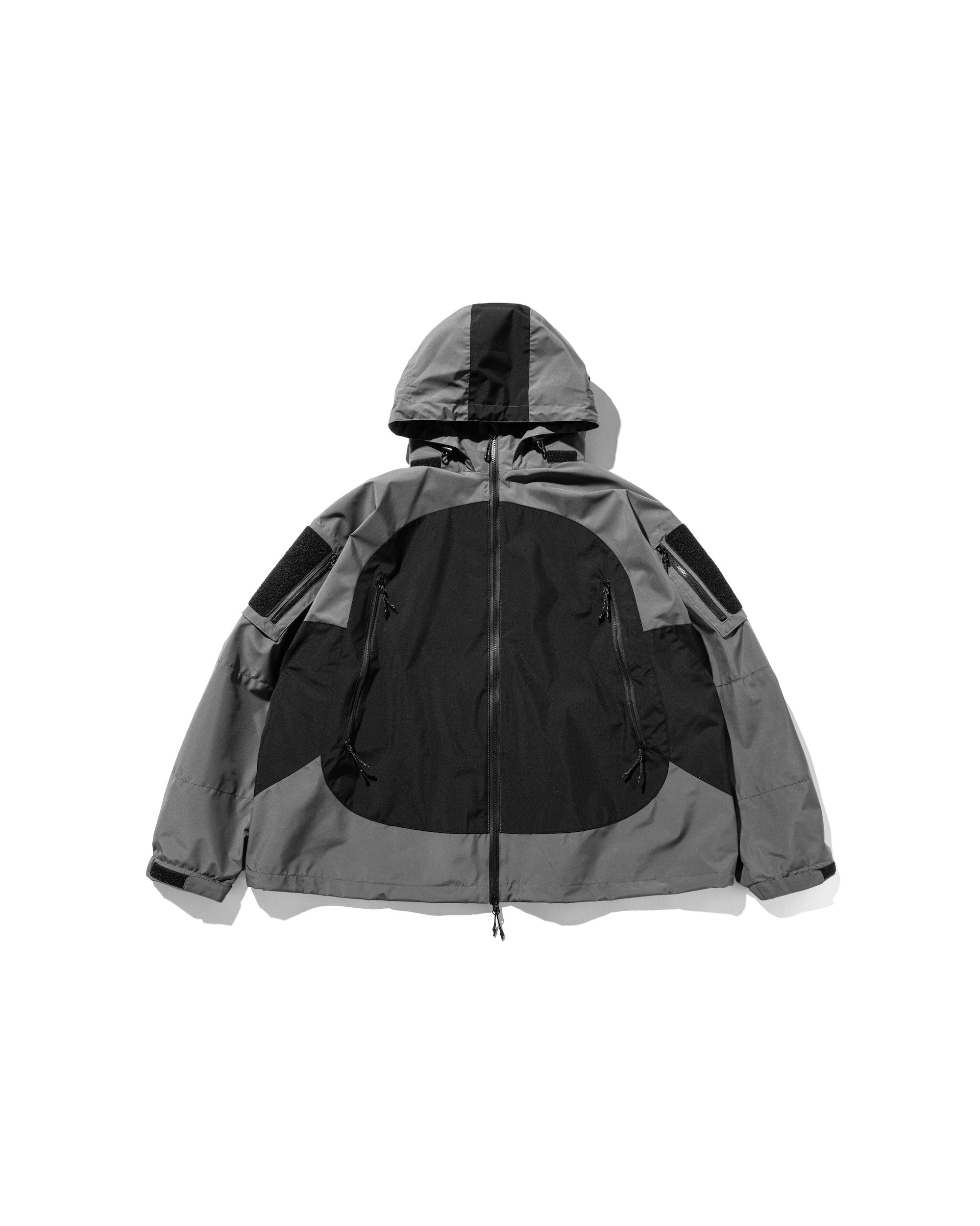 +phenix WINDSTOPPER® by GORE-TEX LABS CITY MILITARY JACKET (GRAPHAITE GRAY× BLACK)