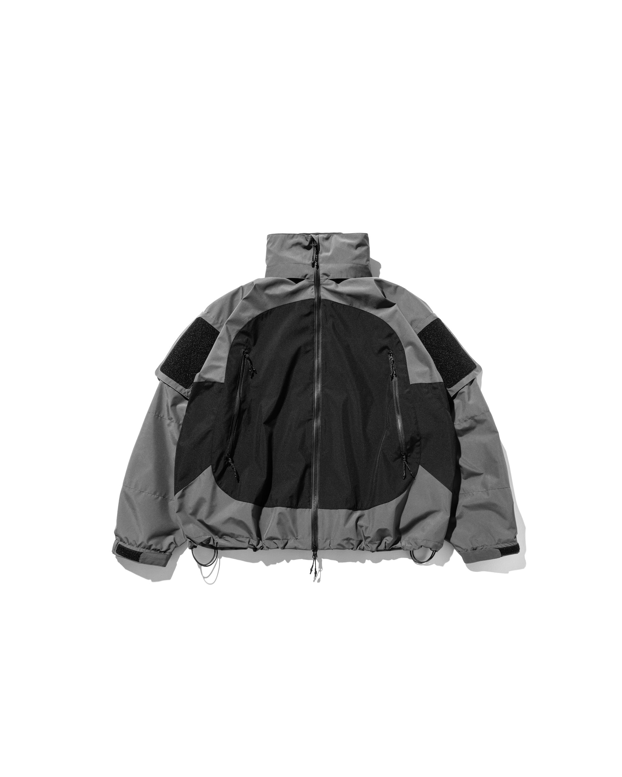 【9.17 WED 20:00- IN STOCK】+phenix WINDSTOPPER® by GORE-TEX LABS CITY MILITARY JACKET (GRAPHAITE GRAY× BLACK)
