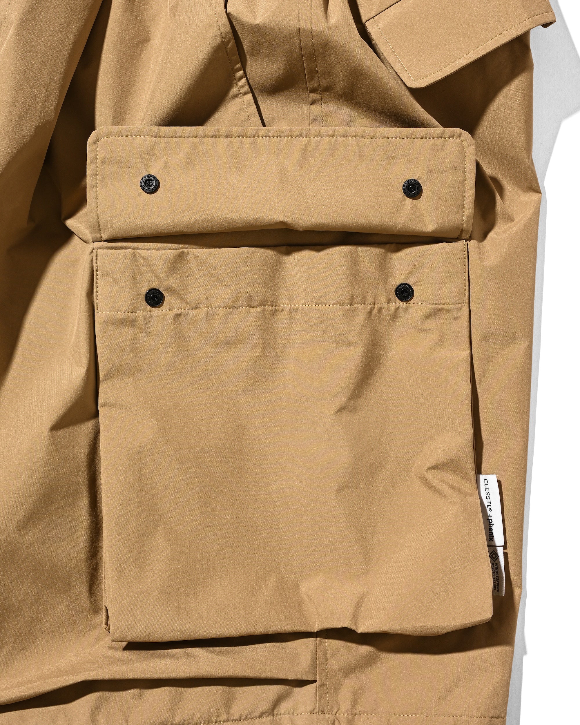 +phenix WINDSTOPPER® by GORE-TEX LABS CITY MILITARY HALF PANTS 001 (CAMEL BEIGE)