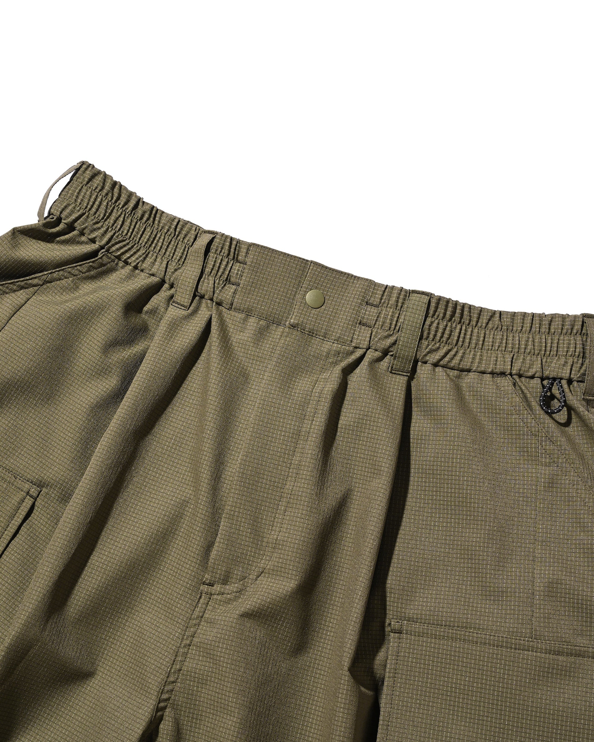 【4.11 SAT 20:00- IN STOCK】COOLDOTS® CITY MEGA POCKET BALLOON CARGO HALF PANTS (OLIVE)