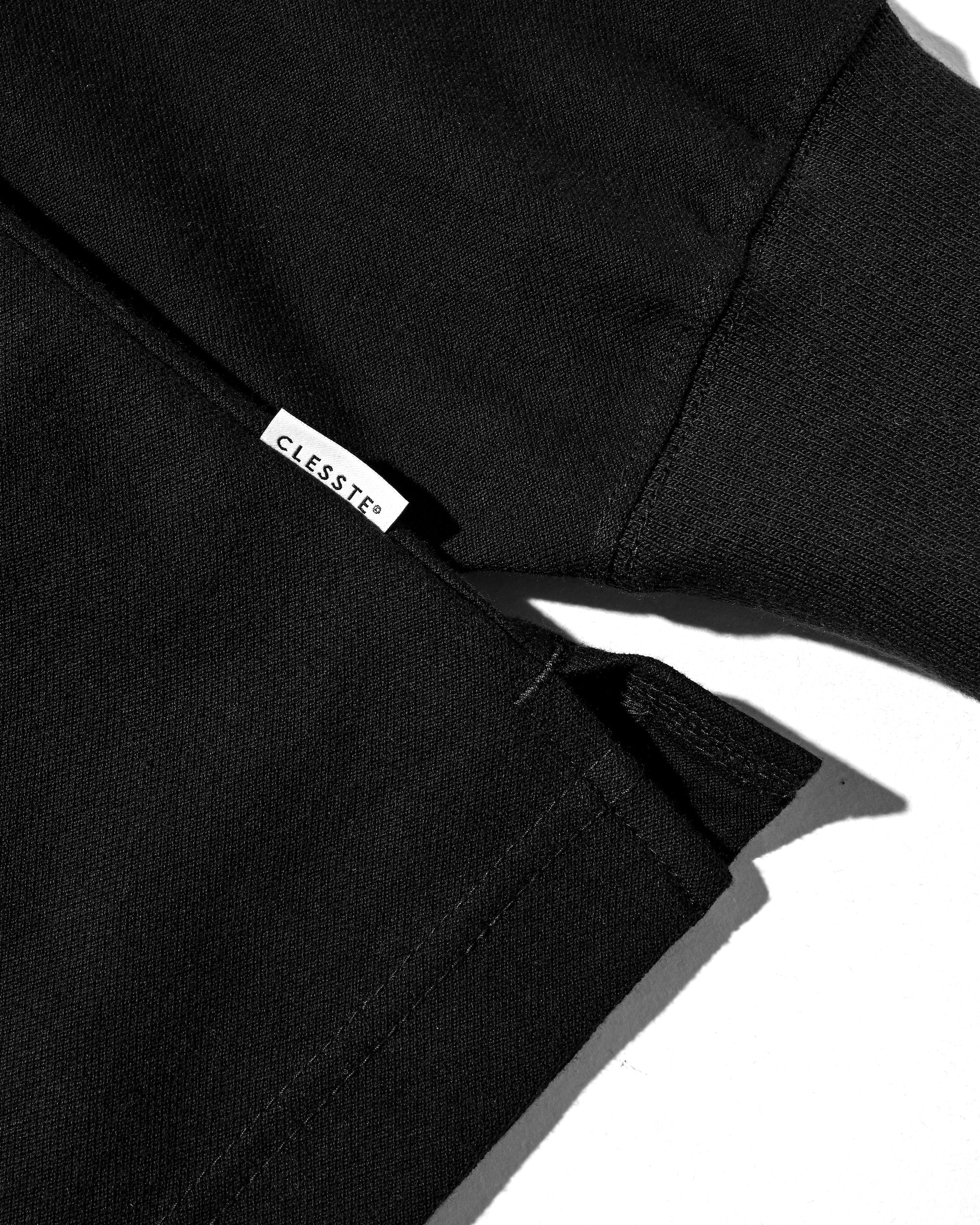 【10.15 WED 20:00- IN STOCK】"C" COTTON CITY L/S POLO SHIRT FOR YGM (BLACK)