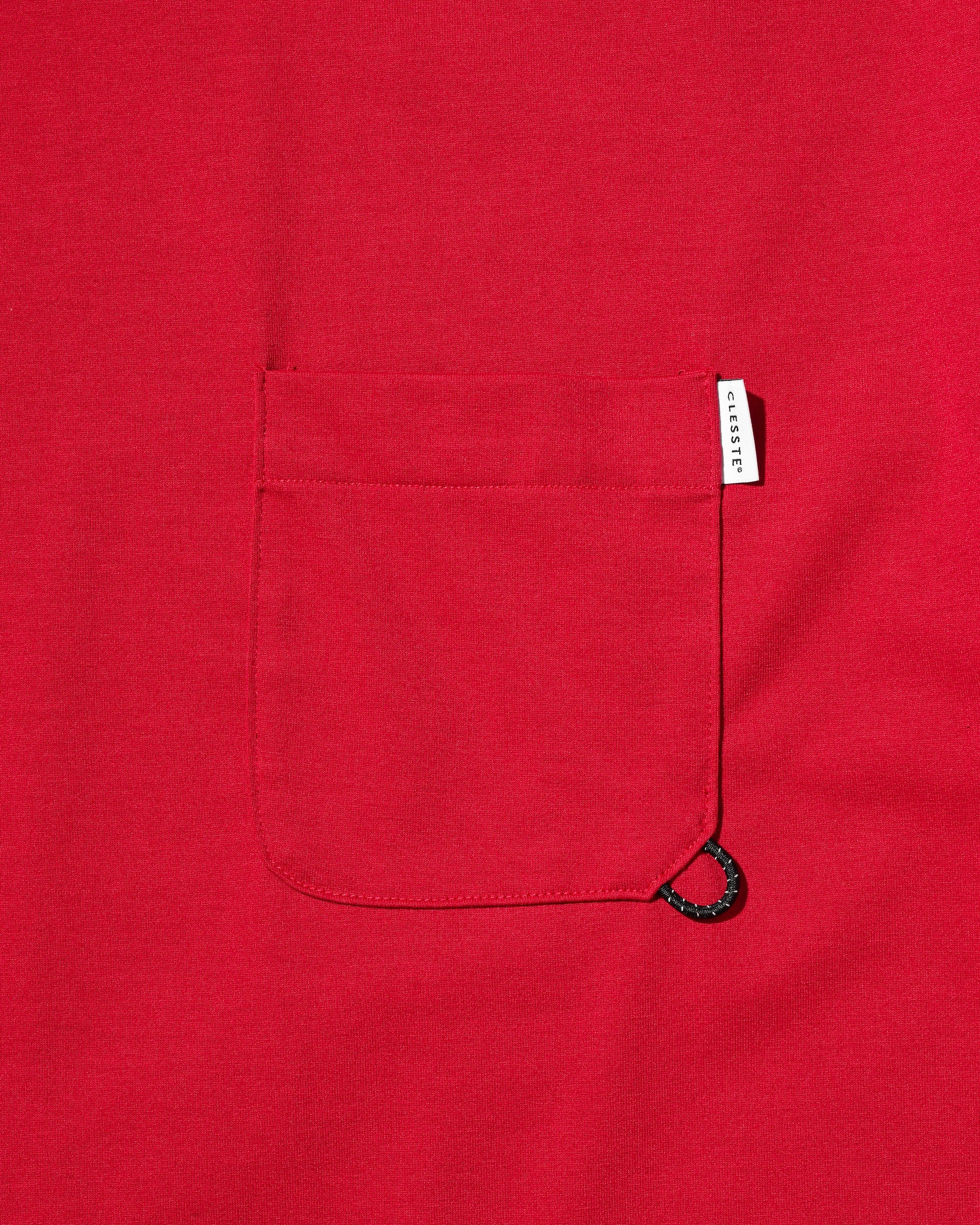【4.29 WED 20:00- IN STOCK】TECH POCKET S/S T-SHIRT (RED)