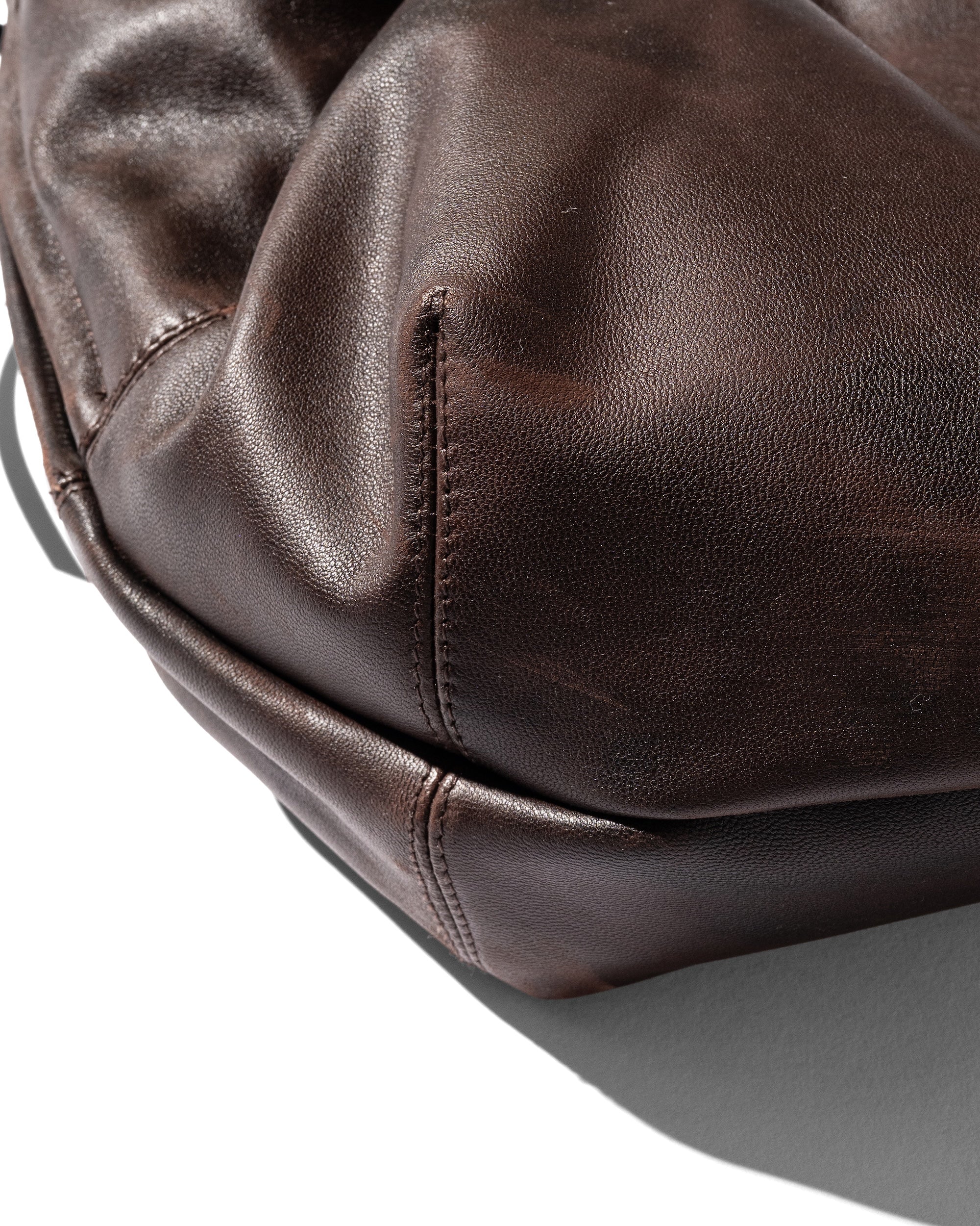 【11.1 SAT 20:00- IN STOCK】VINTAGE SHEEP LEATHER SYSTEM BAG XS