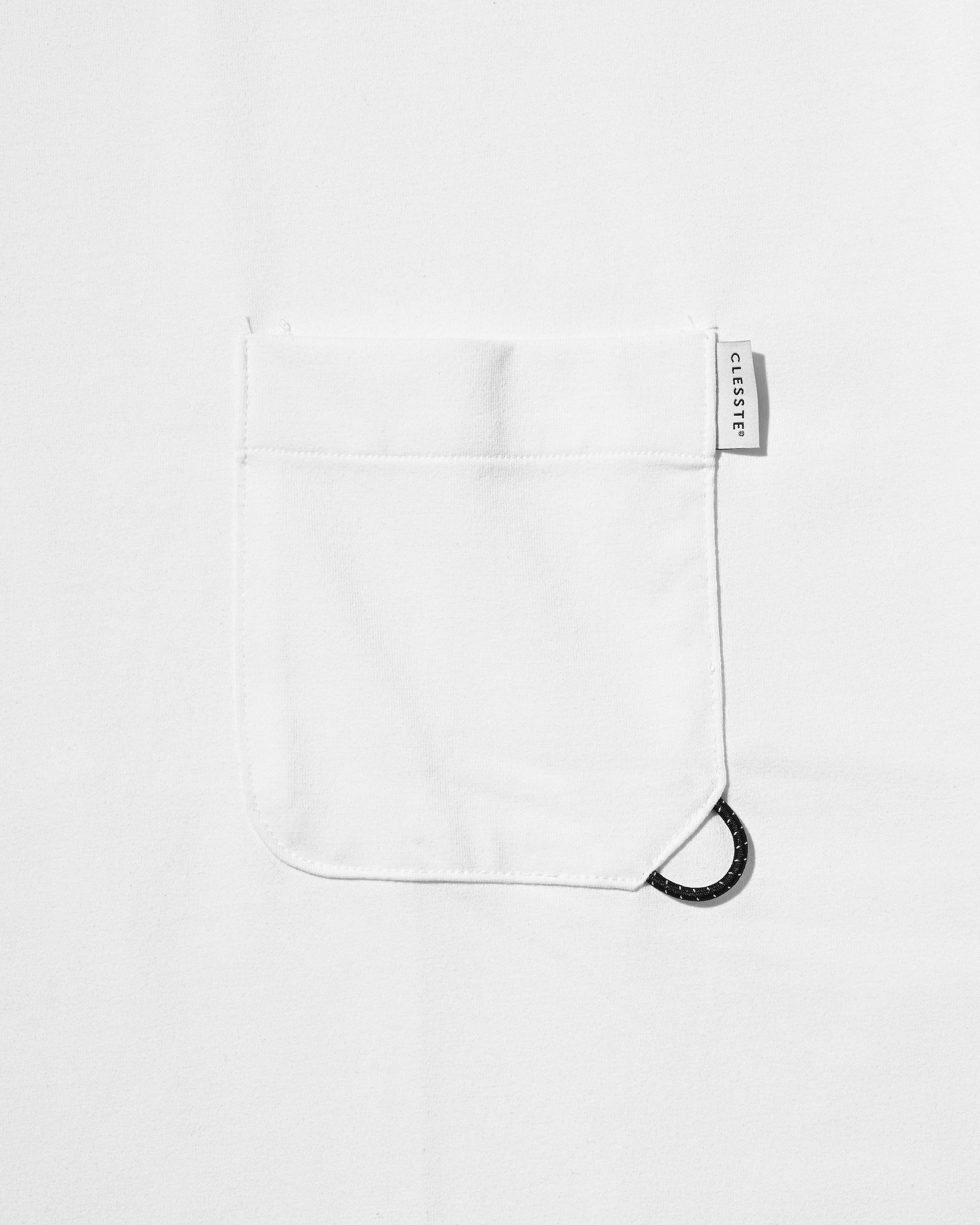 TECH POCKET S/S T-SHIRT (WHITE)