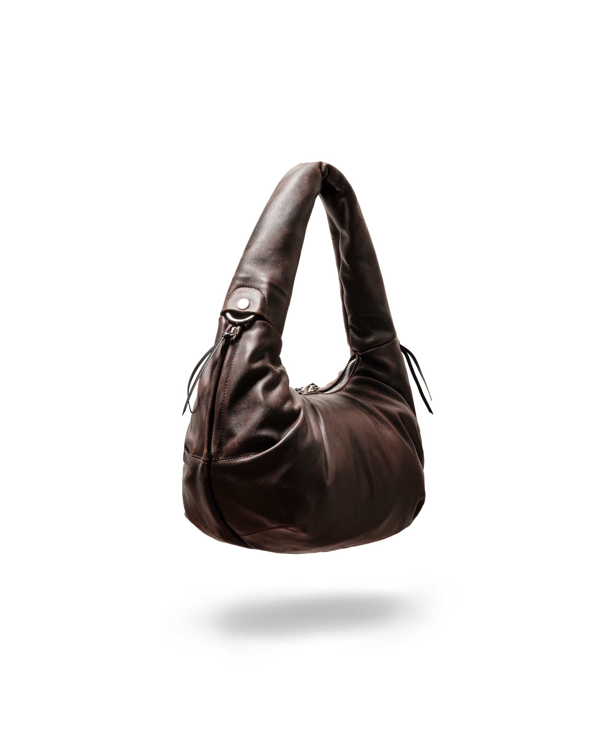 【11.1 SAT 20:00- IN STOCK】VINTAGE SHEEP LEATHER SYSTEM BAG XS