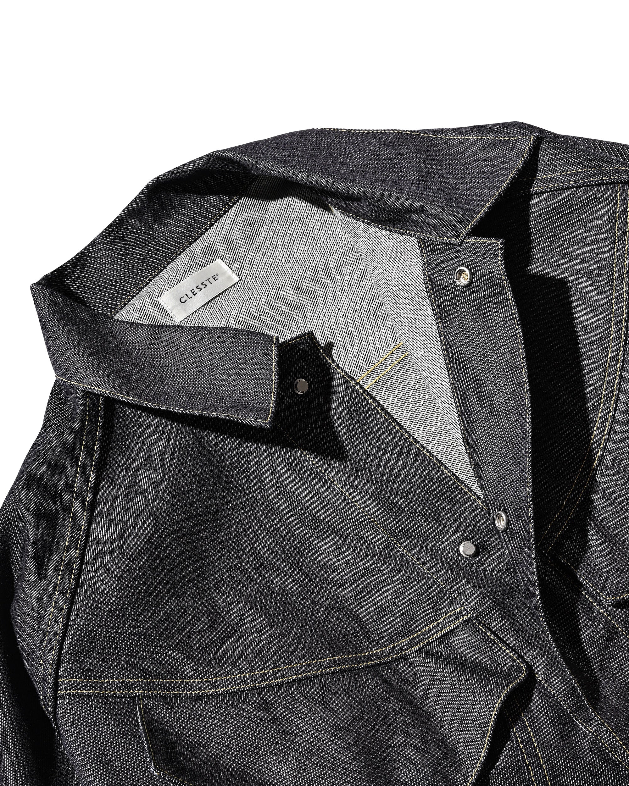 SELVEDGE DENIM FUTURE TRUCKER JACKET (RIGID INDIGO)