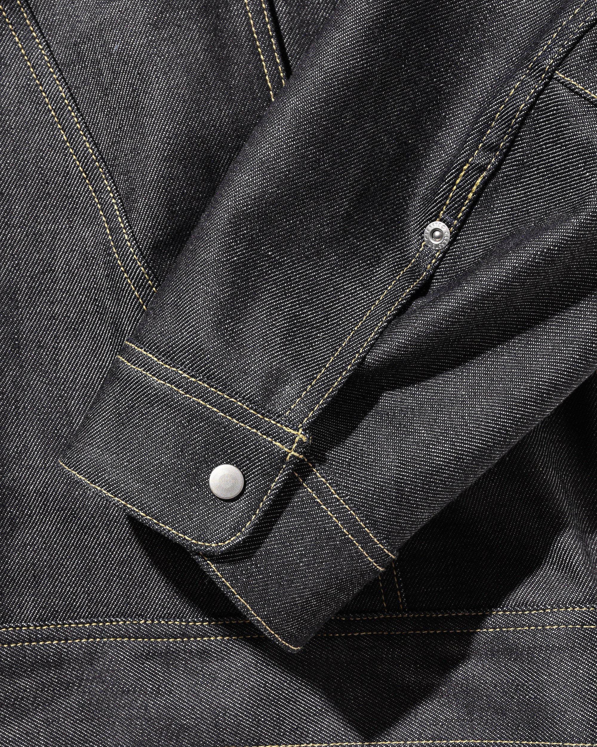 SELVEDGE DENIM FUTURE TRUCKER JACKET (RIGID INDIGO)