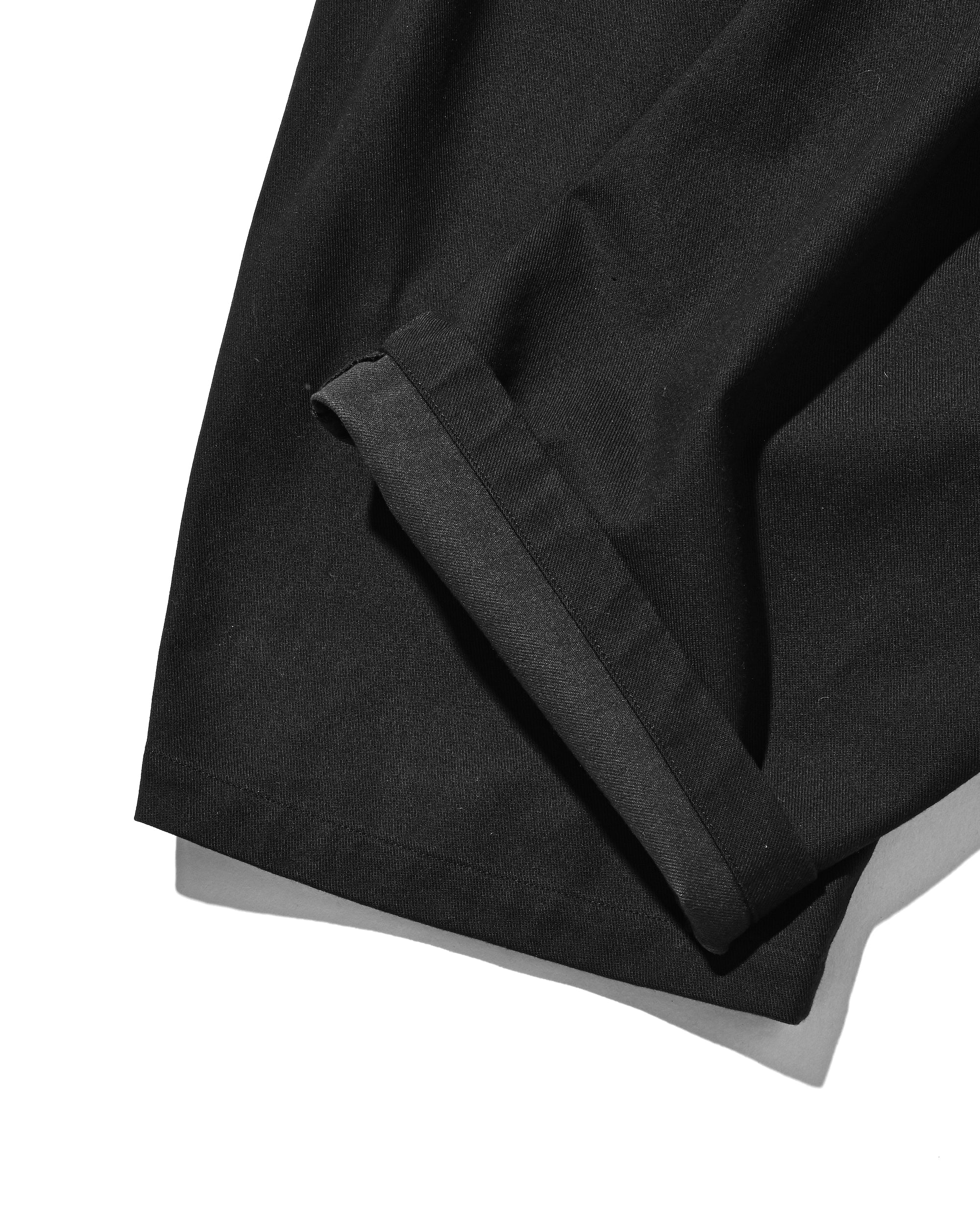SIDE FLAP CURVE PANTS (BLACK)