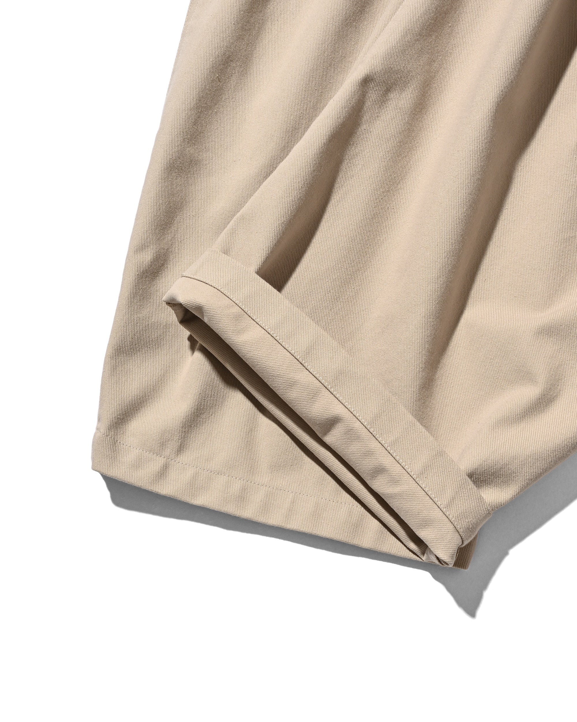 SIDE FLAP CURVE PANTS (BEIGE)