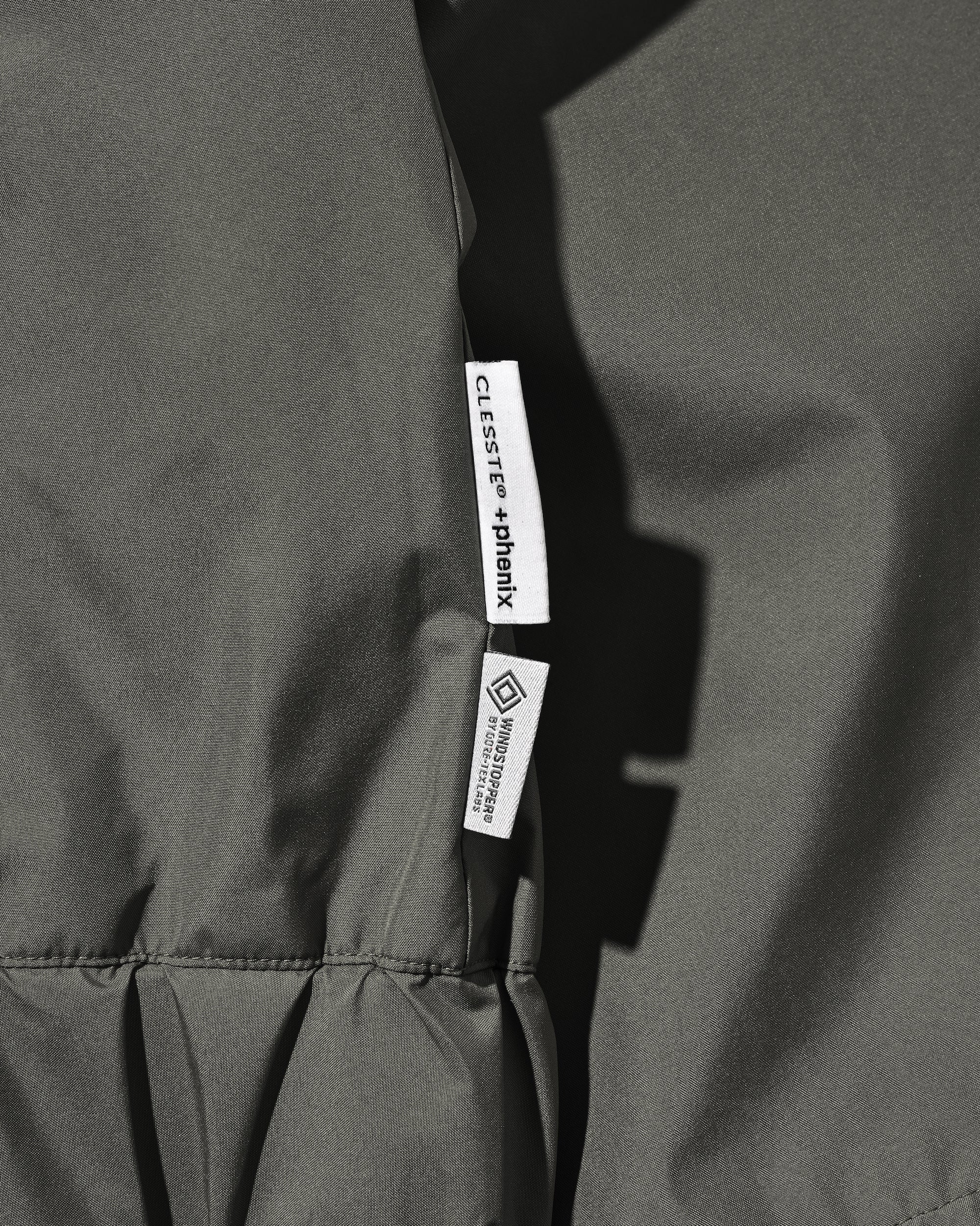 +PHENIX WINDSTOPPER® BY GORE-TEX LABS CITY CORE STAND JACKET (ASPHALT GRAY)
