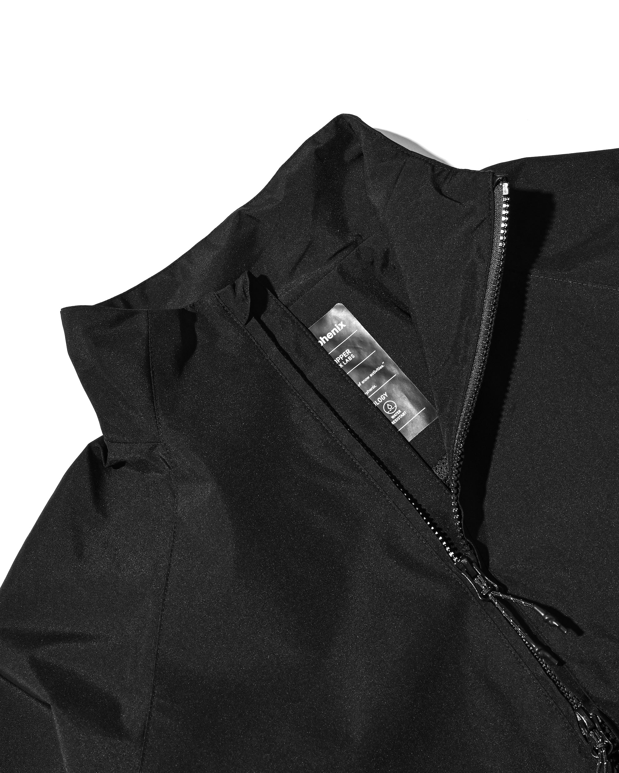 PHENIX WINDSTOPPER® BY GORE-TEX LABS CITY CORE STAND JACKET (BLACK)