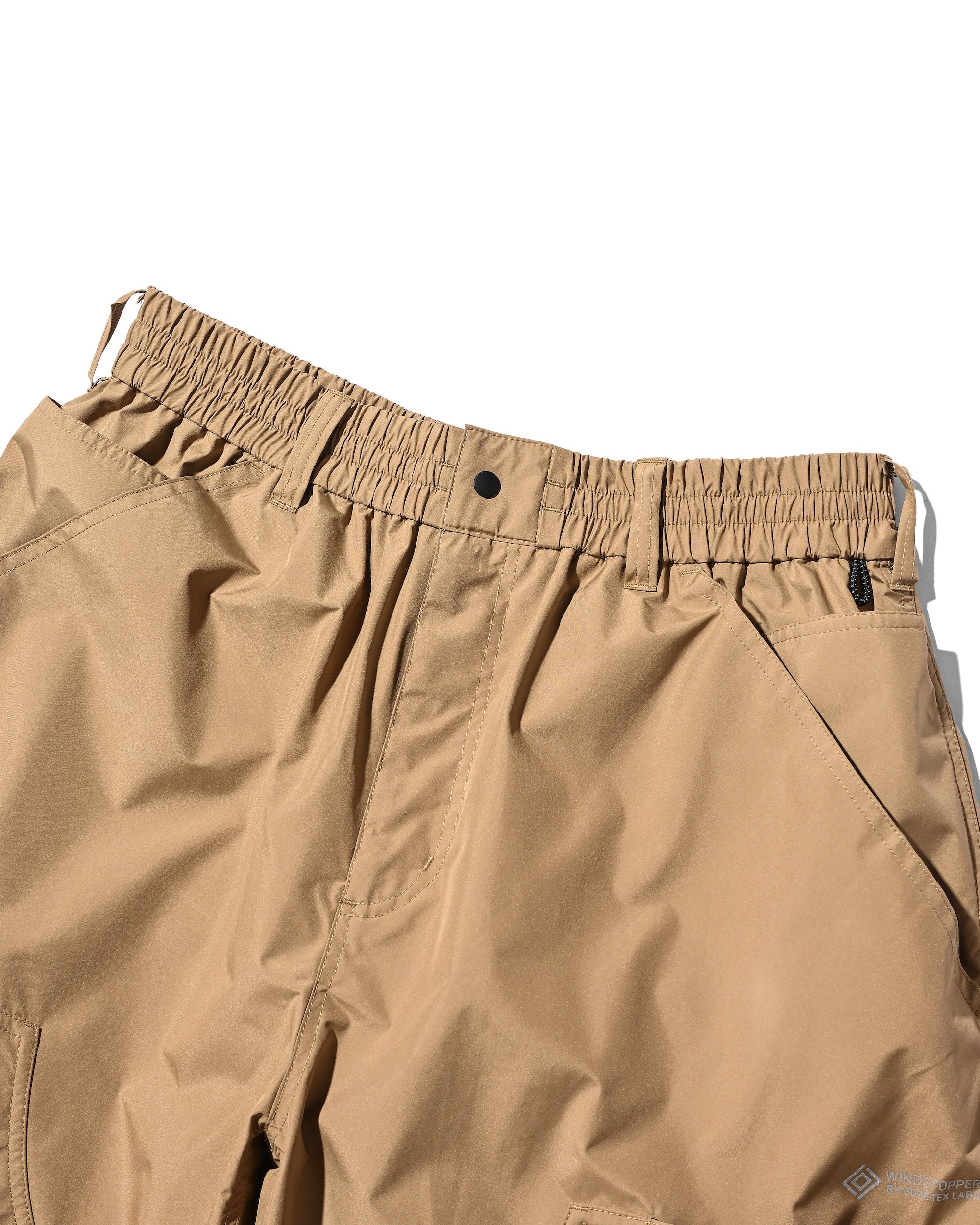 +PHENIX WINDSTOPPER® BY GORE-TEX LABS DOUBLE KNEE CURVED WORKER PANTS (CAMEL BEIGE)