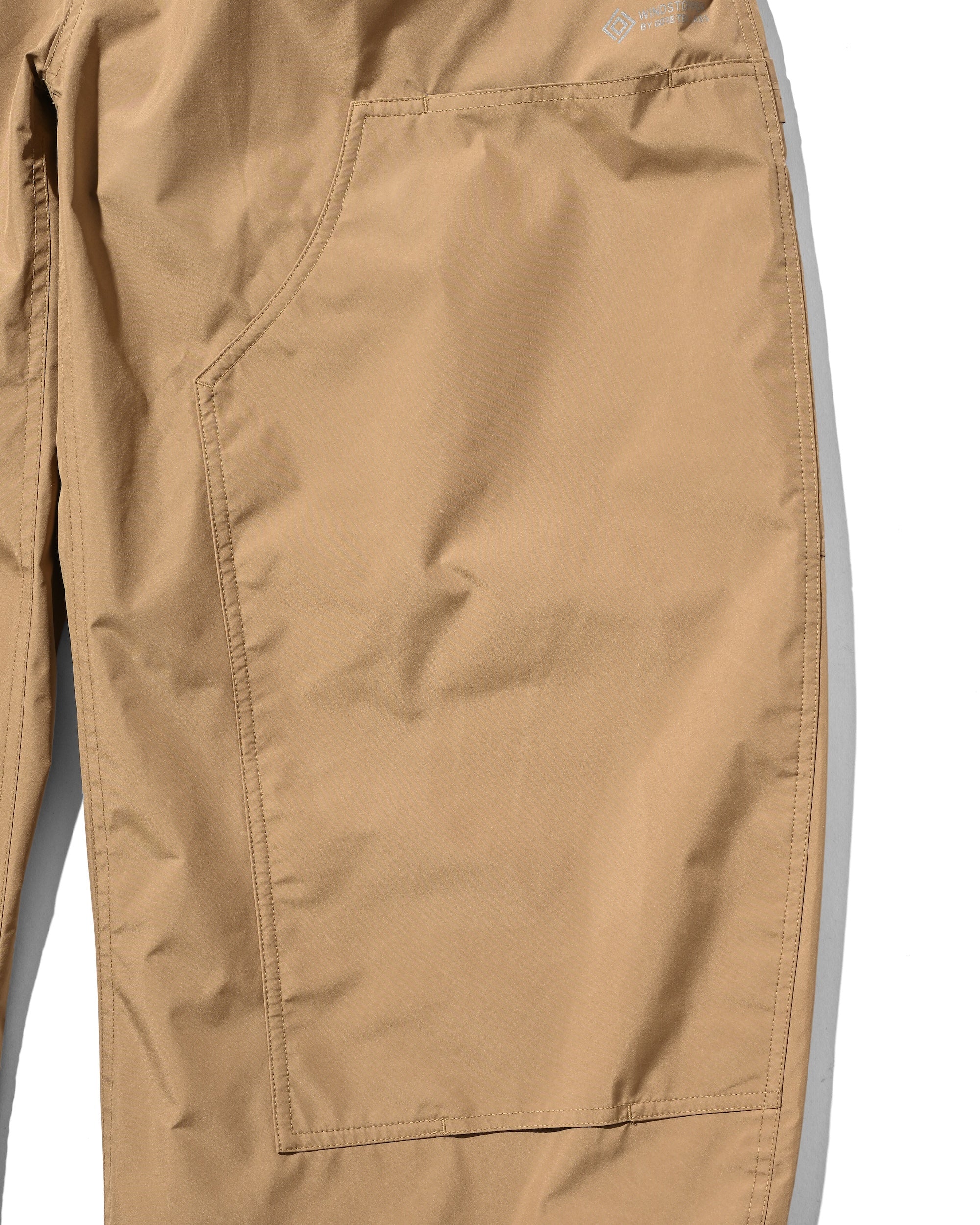 +PHENIX WINDSTOPPER® BY GORE-TEX LABS DOUBLE KNEE CURVED WORKER PANTS (CAMEL BEIGE)