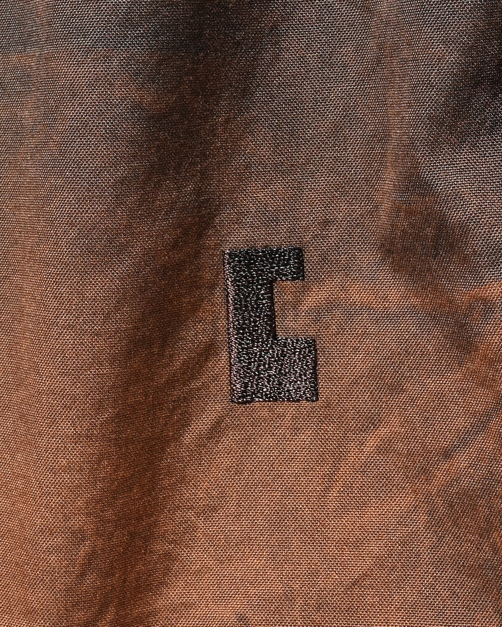 【10.1 WED 20:00- IN STOCK】GRADATION DYED CLASSIC CITY L/S SHIRT (BROWN)