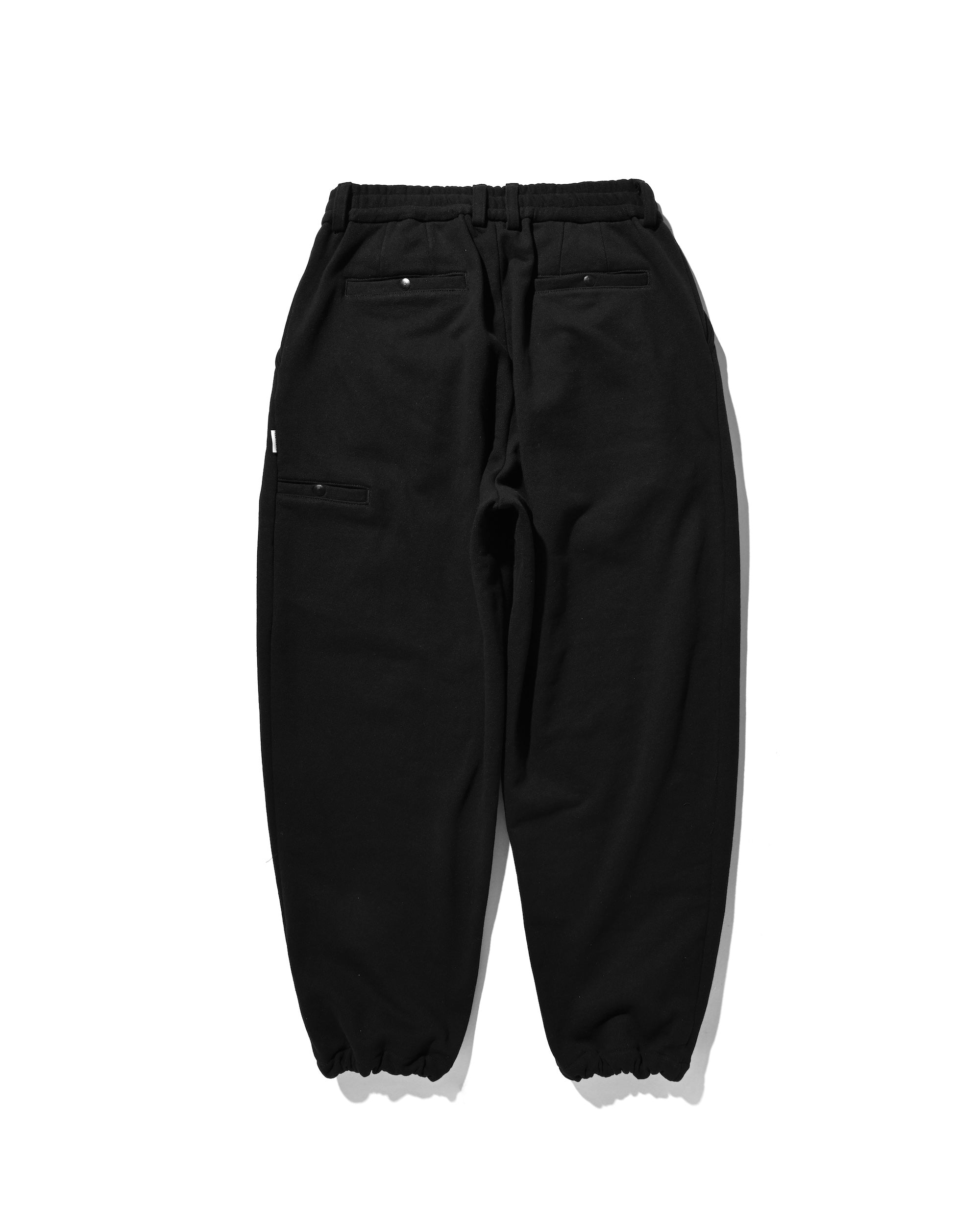 【10.15 WED 20:00- IN STOCK】"C"SWEAT WIDE TAPERED PANTS FOR YGM (BLACK)