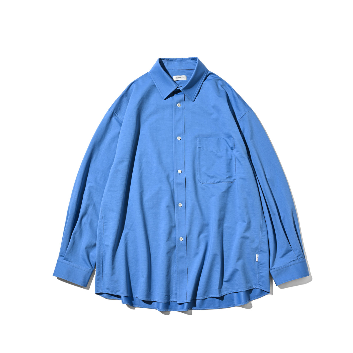 46G KNIT EVERYDAY L/S SHIRT (SAX BLUE)