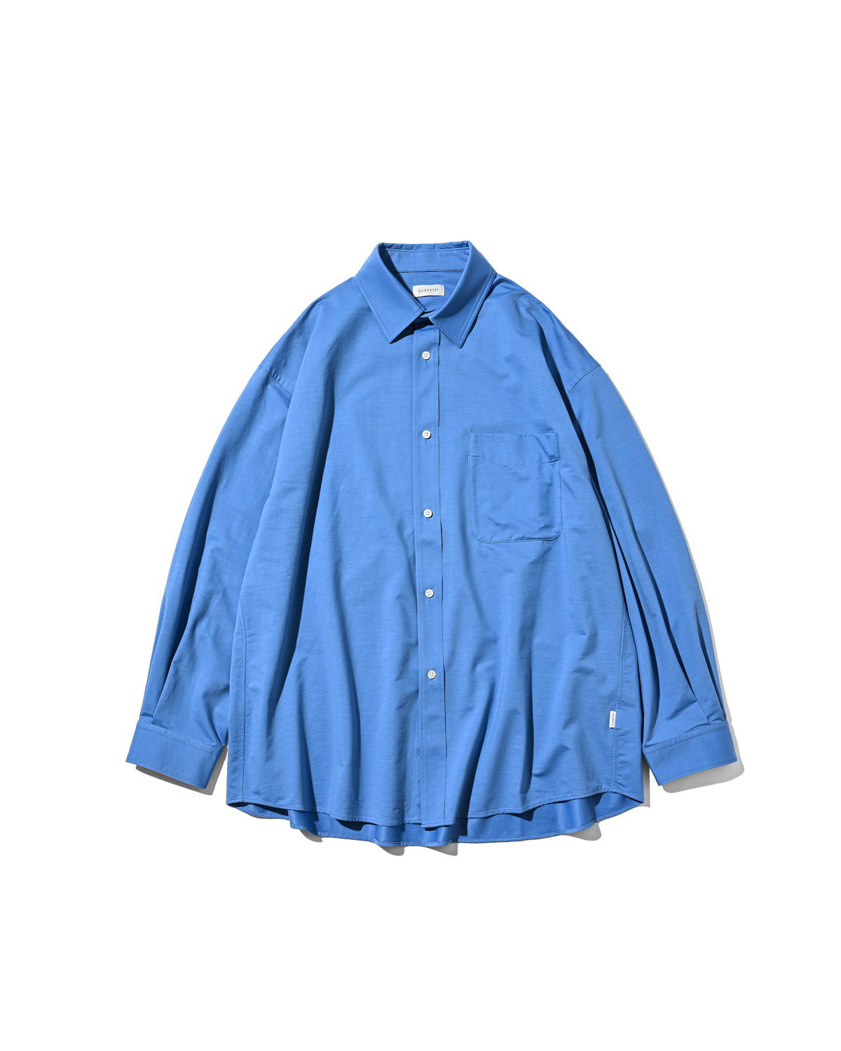 46G KNIT EVERYDAY L/S SHIRT (SAX BLUE)