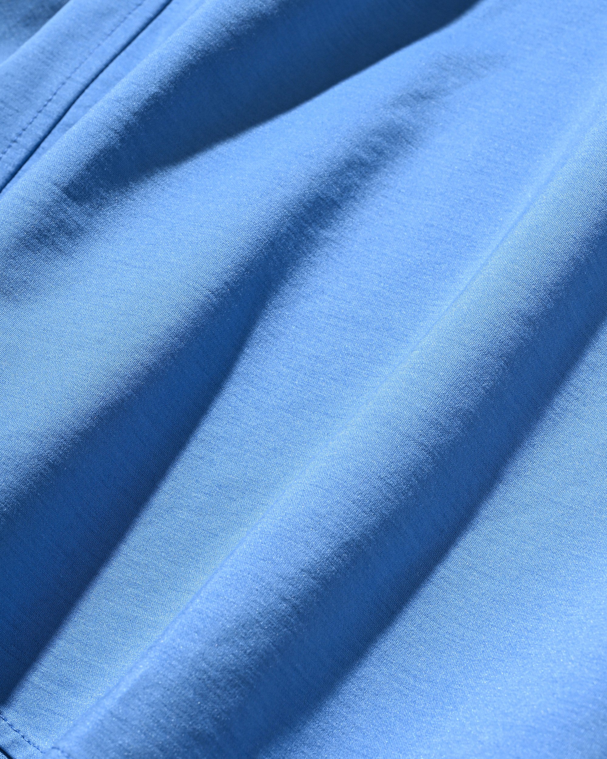 【5.30 SAT 20:00- IN STOCK】46G KNIT EVERYDAY ZIP UP L/S SHIRT (SAX BLUE)