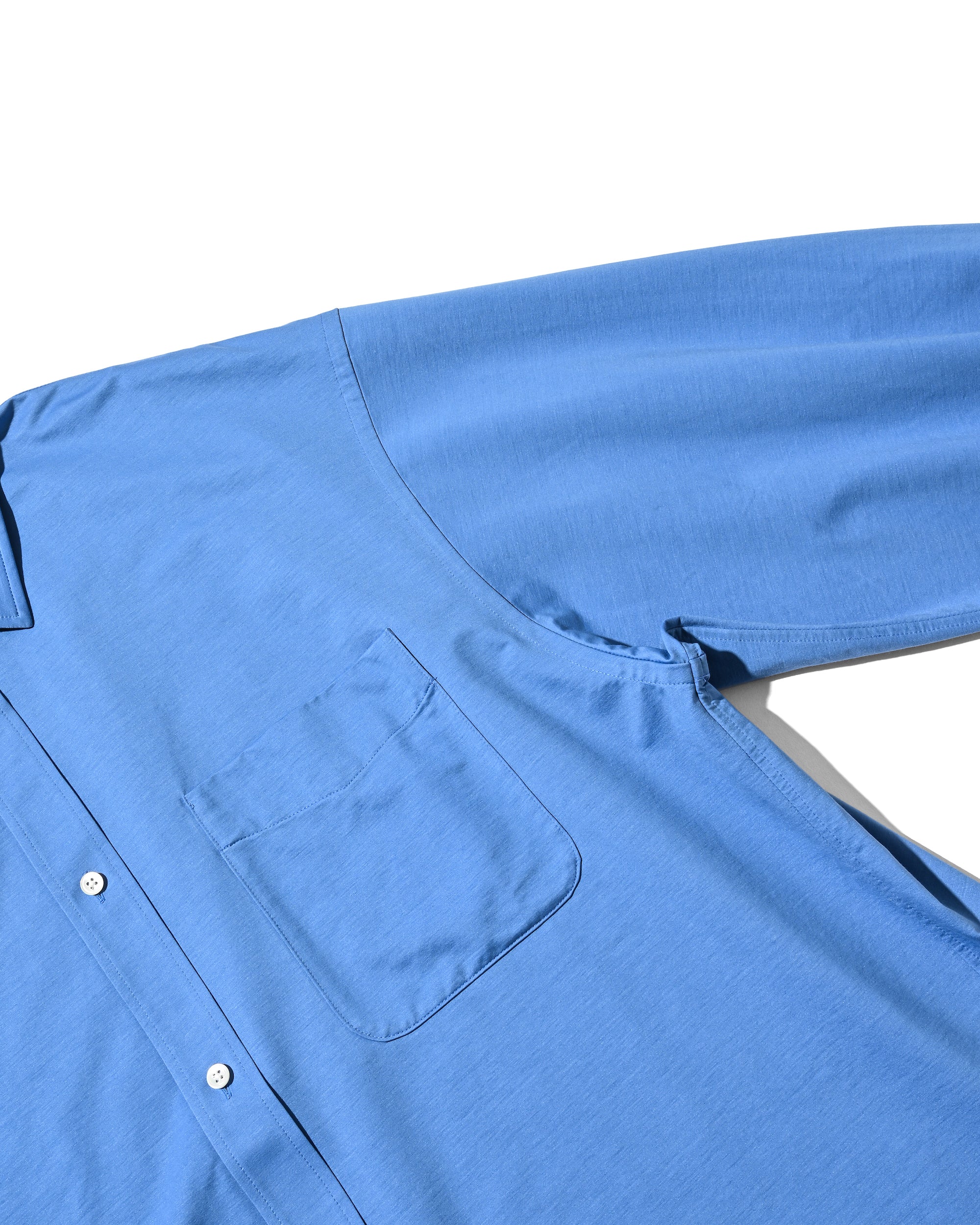 46G KNIT EVERYDAY L/S SHIRT (SAX BLUE)