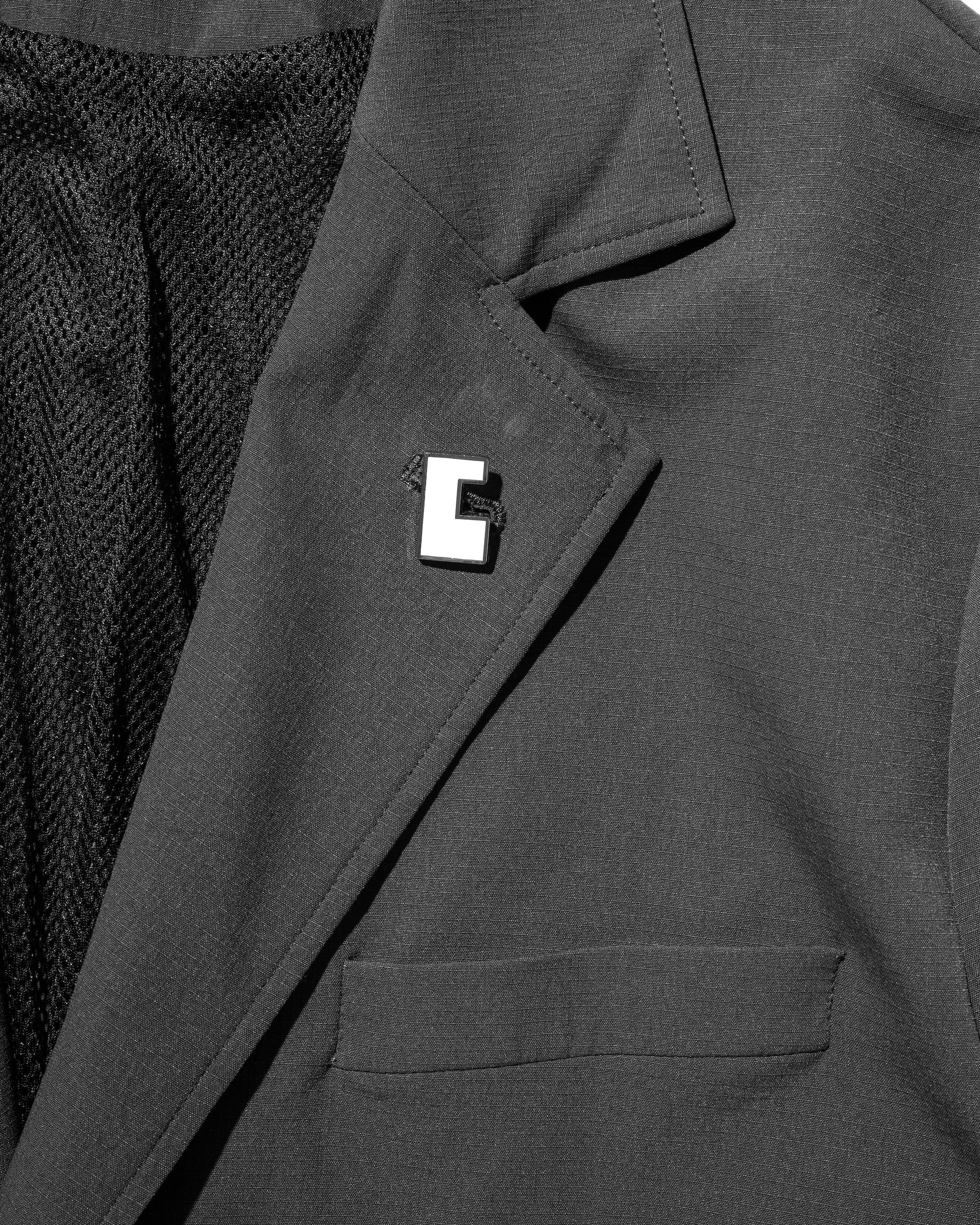 CITY UNIFORM TAILORED JACKET (CHARCOAL)