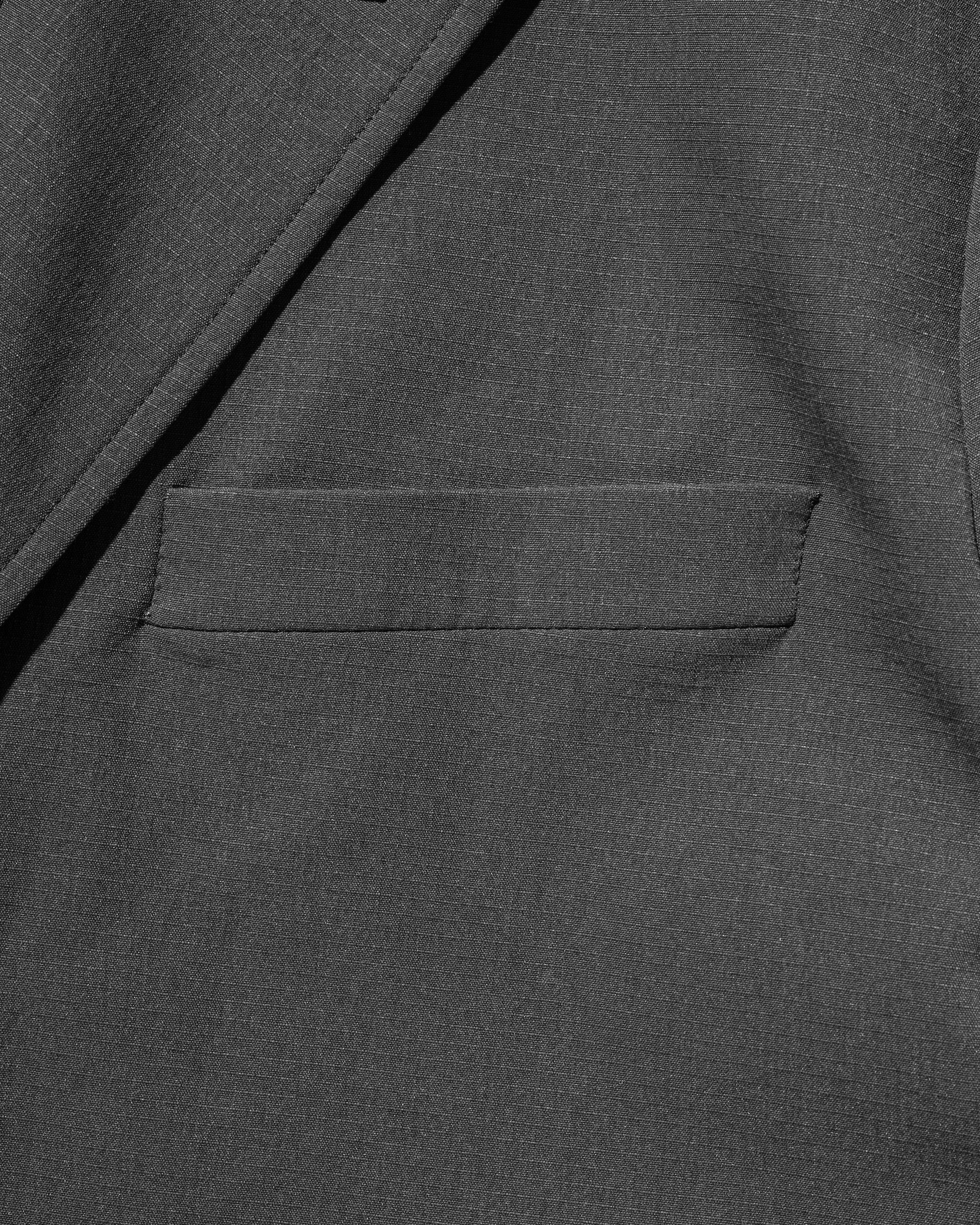 CITY UNIFORM TAILORED JACKET (CHARCOAL)