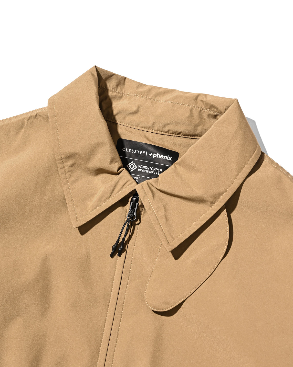 【9.12 SAT 20:00- IN STOCK】+phenix WINDSTOPPER® by GORE-TEX LABS CITY FLIGHT JACKET (CAMEL BEIGE)