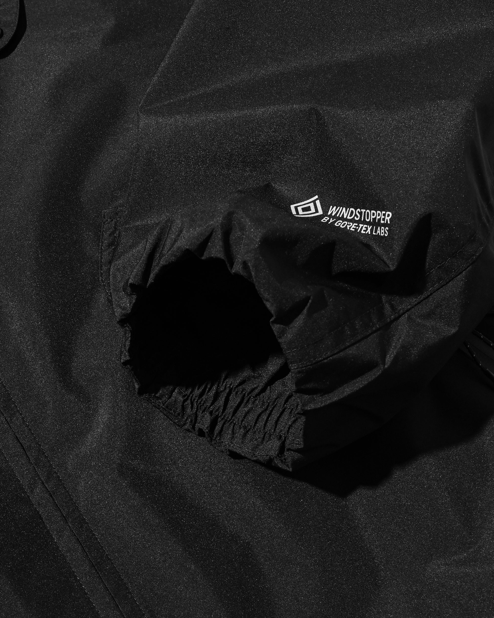 【9.12 SAT 20:00- IN STOCK】+phenix WINDSTOPPER® by GORE-TEX LABS CITY FLIGHT JACKET (BLACK)