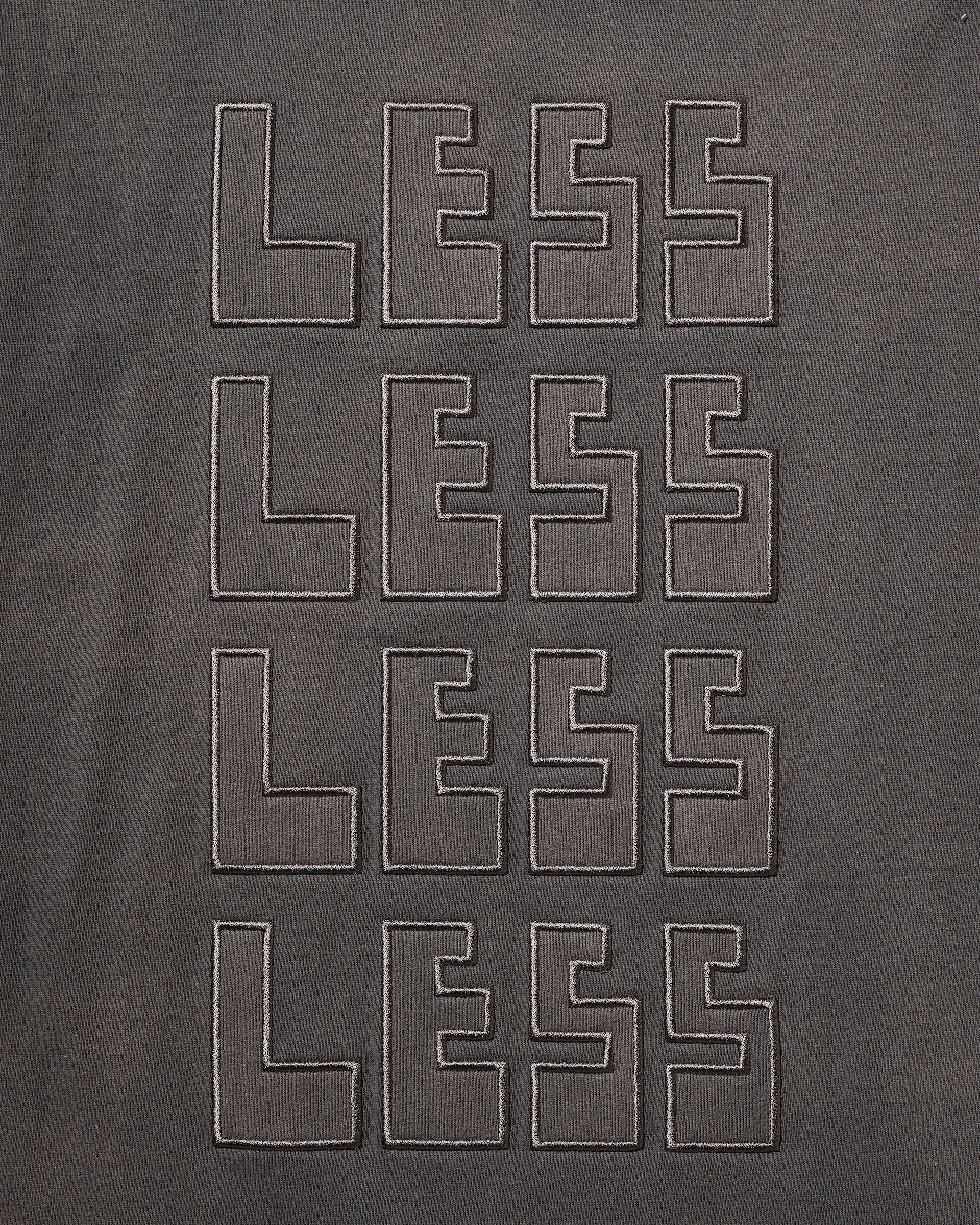 “LESS” MASSIVE T-SHIRT WITH DRAWSTRINGS