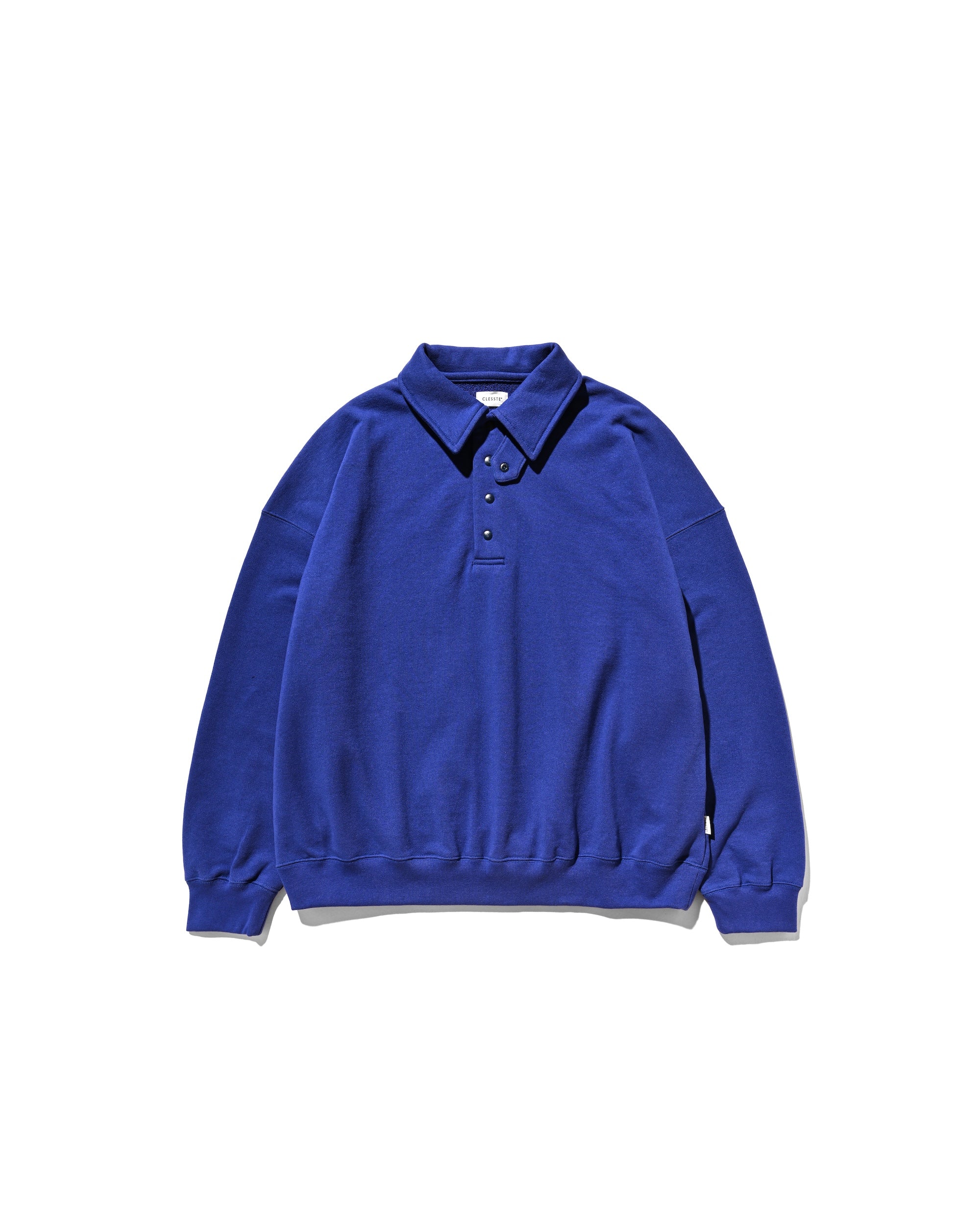 HALF SNAP SWEATSHIRT (BLUE)