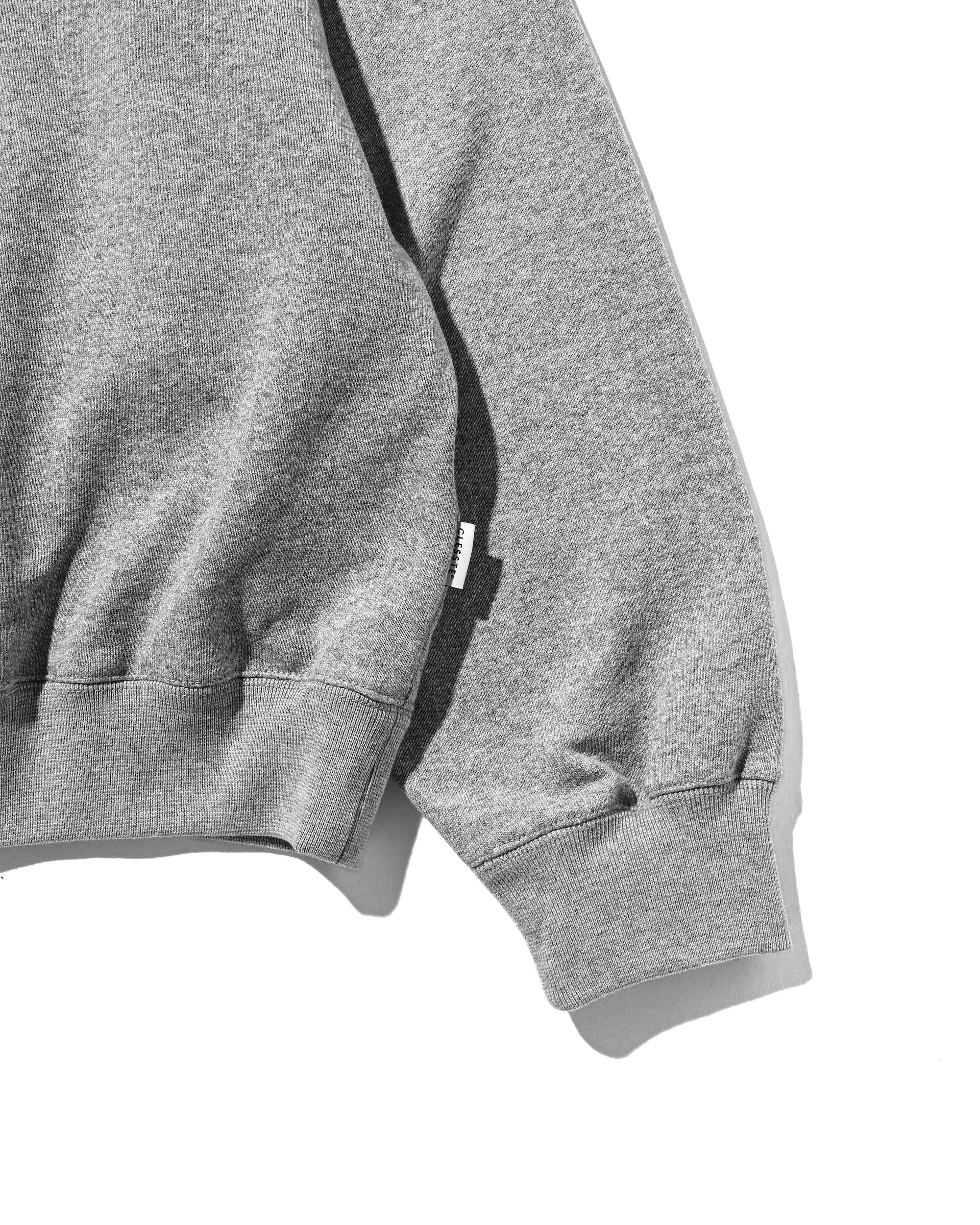 HALF SNAP SWEATSHIRT (GRAY)