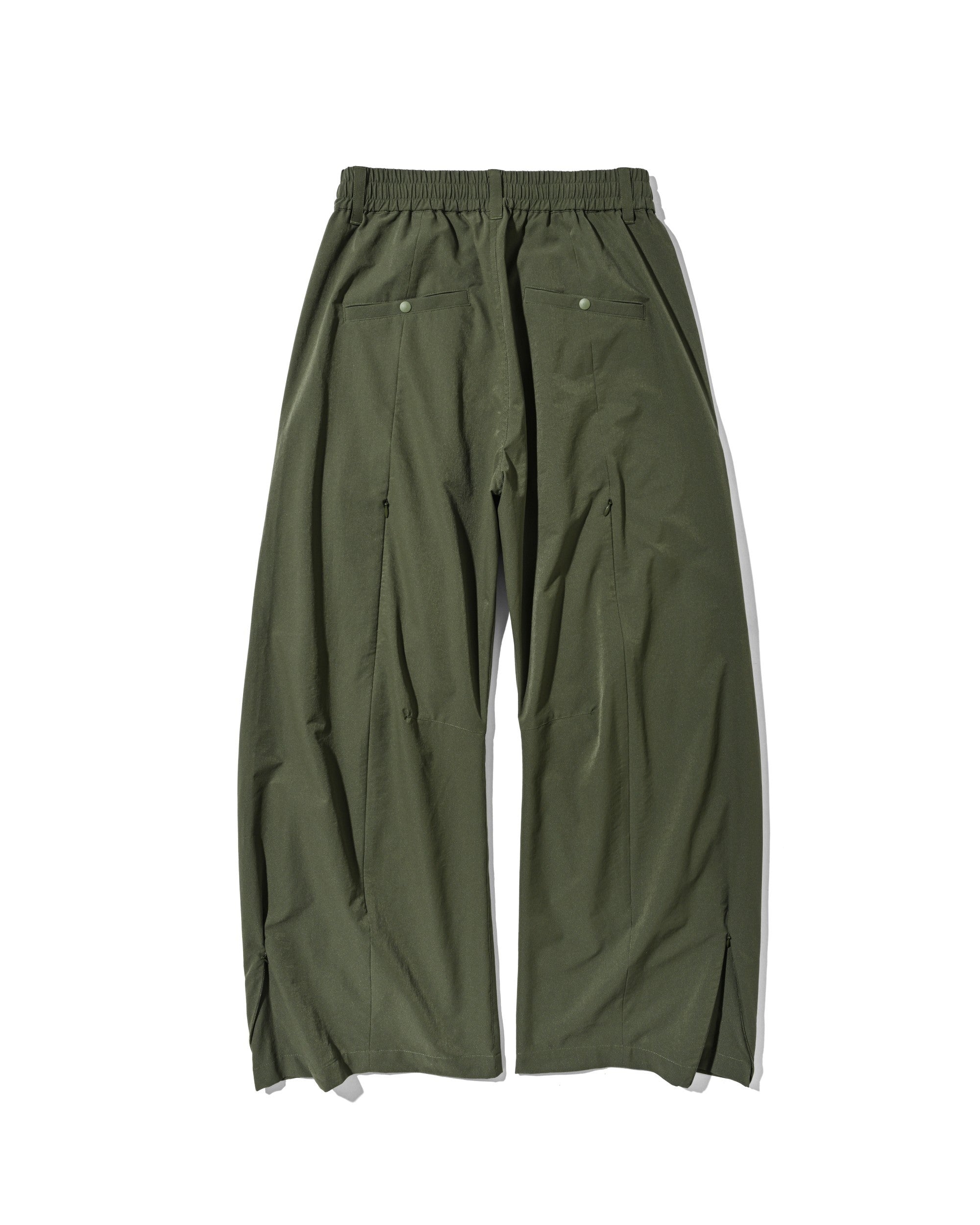 【6.3 WED 20:00- IN STOCK】COOLDOTS® CITY BARREL LEG PANTS（OLIVE）
