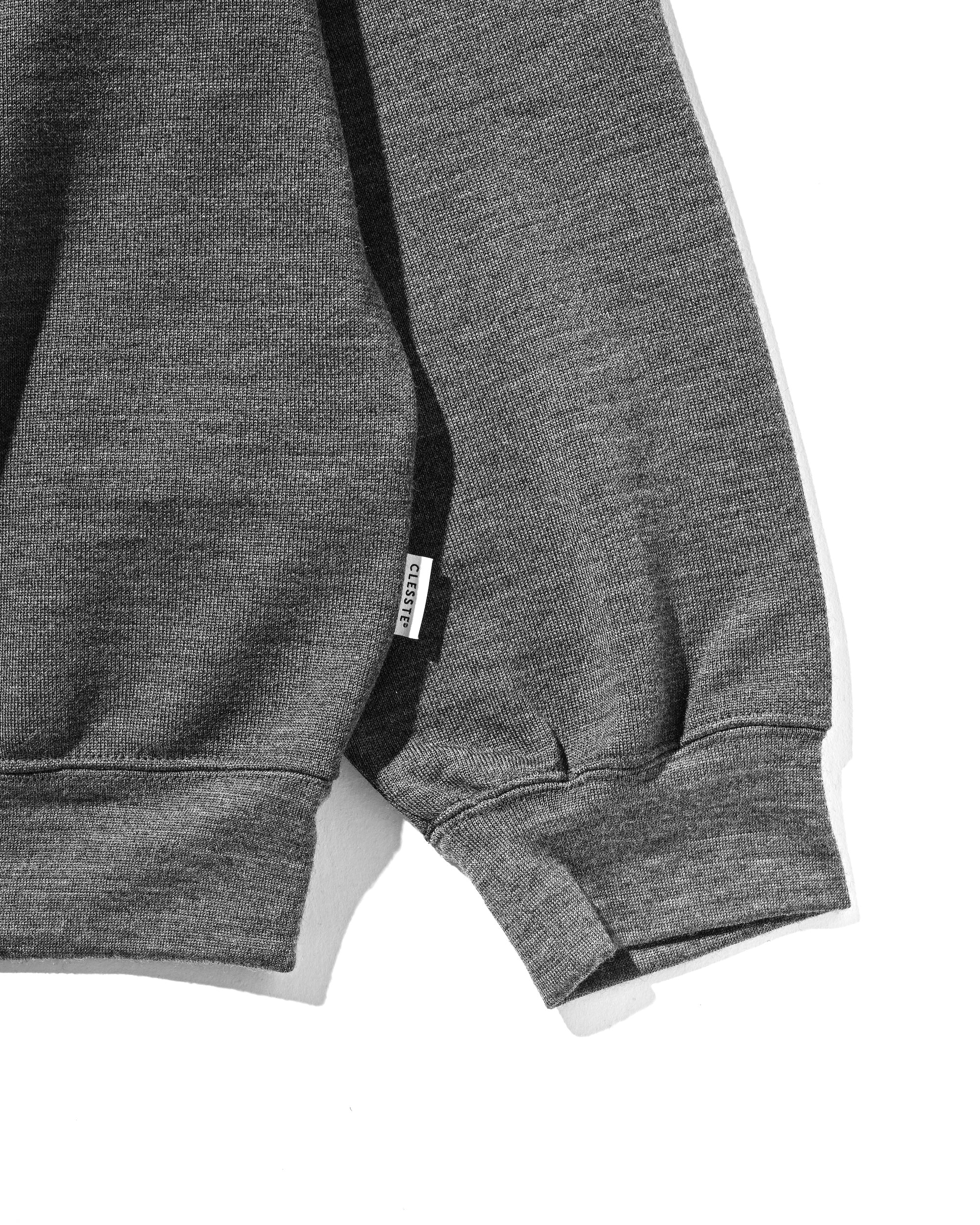 【10.29 WED 20:00- IN STOCK】WOOL SWEATSHIRT (GRAY)