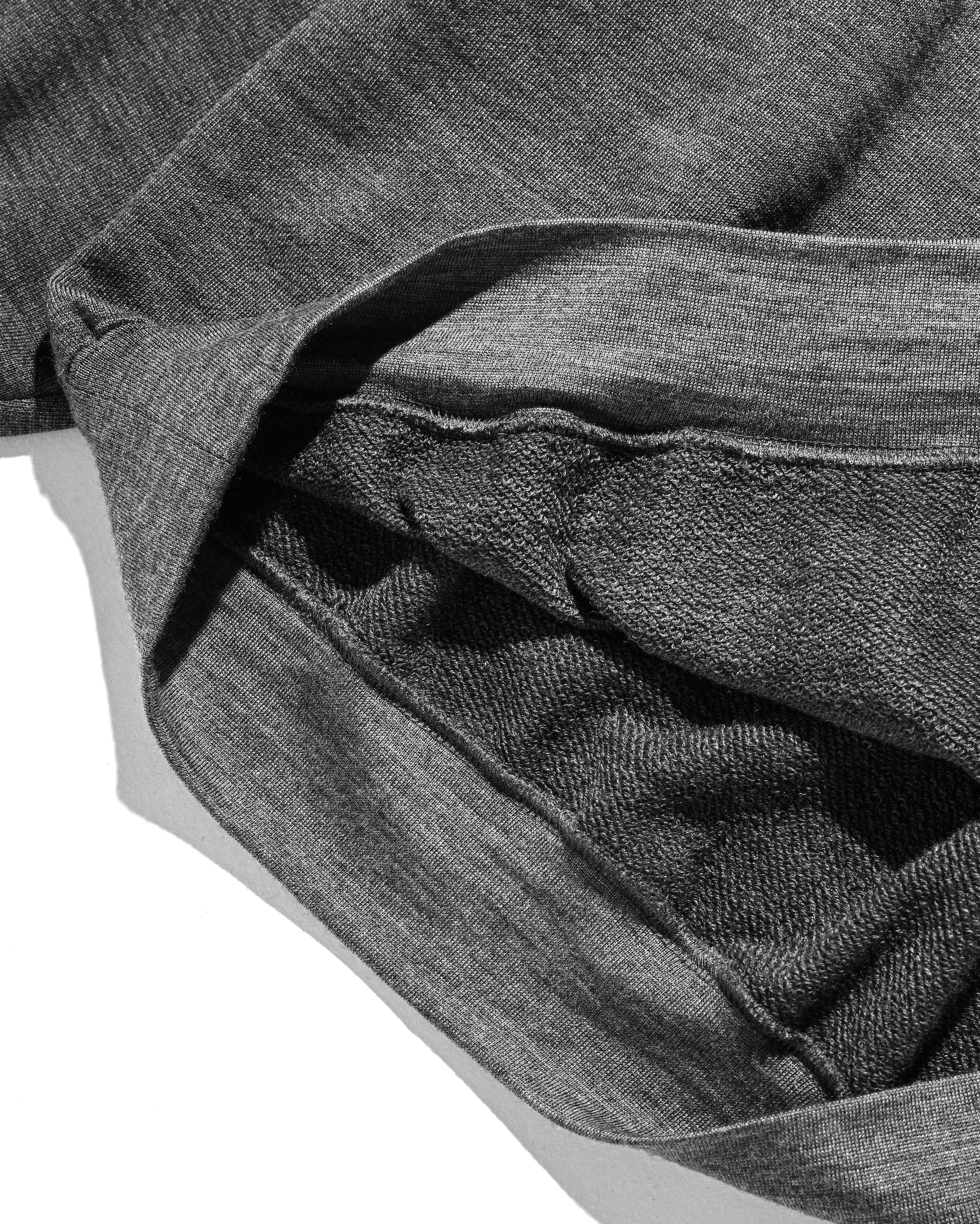 【10.29 WED 20:00- IN STOCK】WOOL SWEATSHIRT (GRAY)