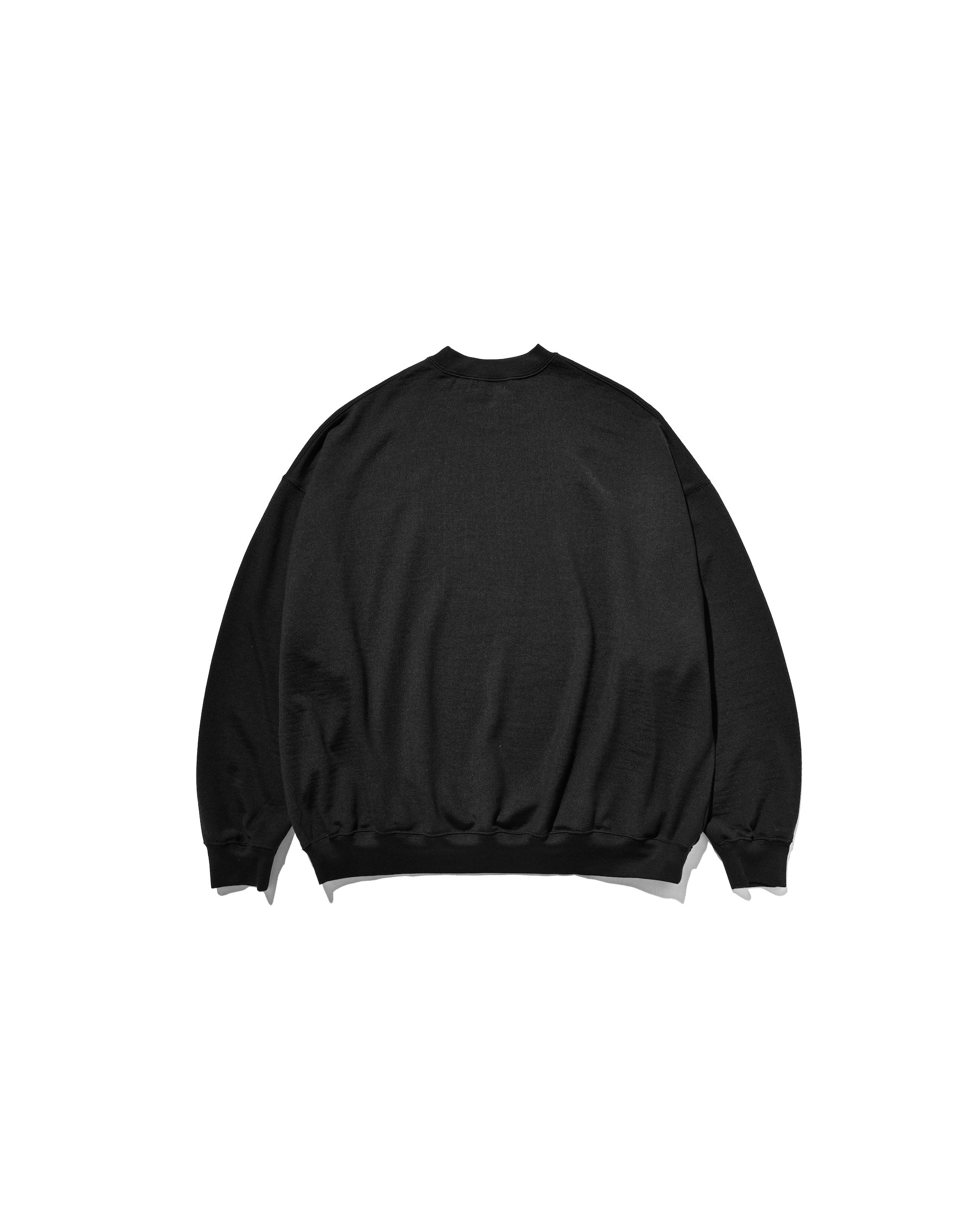 【10.29 WED 20:00- IN STOCK】WOOL SWEATSHIRT (BLACK)