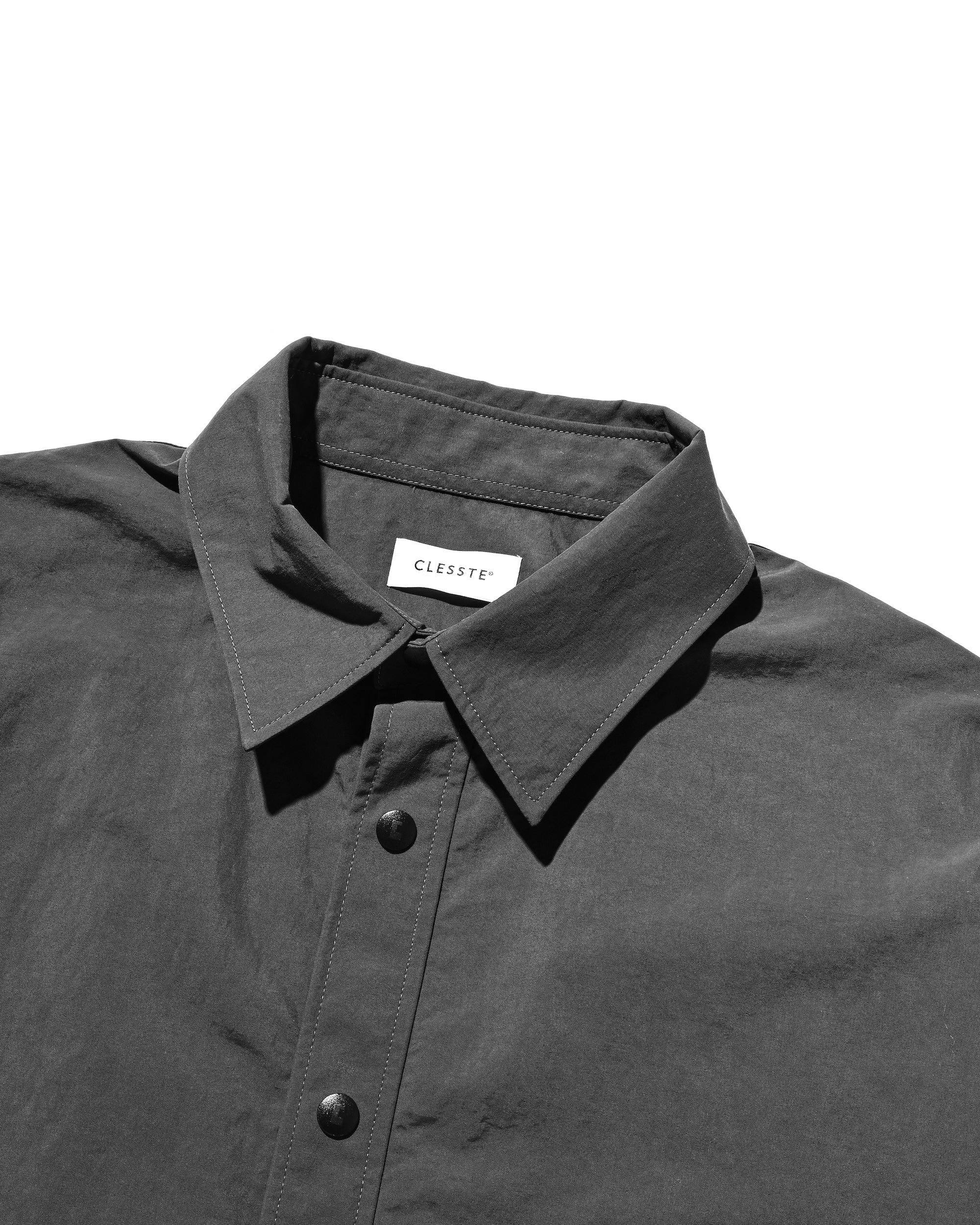 【10.25 SAT 20:00- IN STOCK】ACTIVE CITY UNIFORM L/S PULLOVER SHIRT (GRAY)