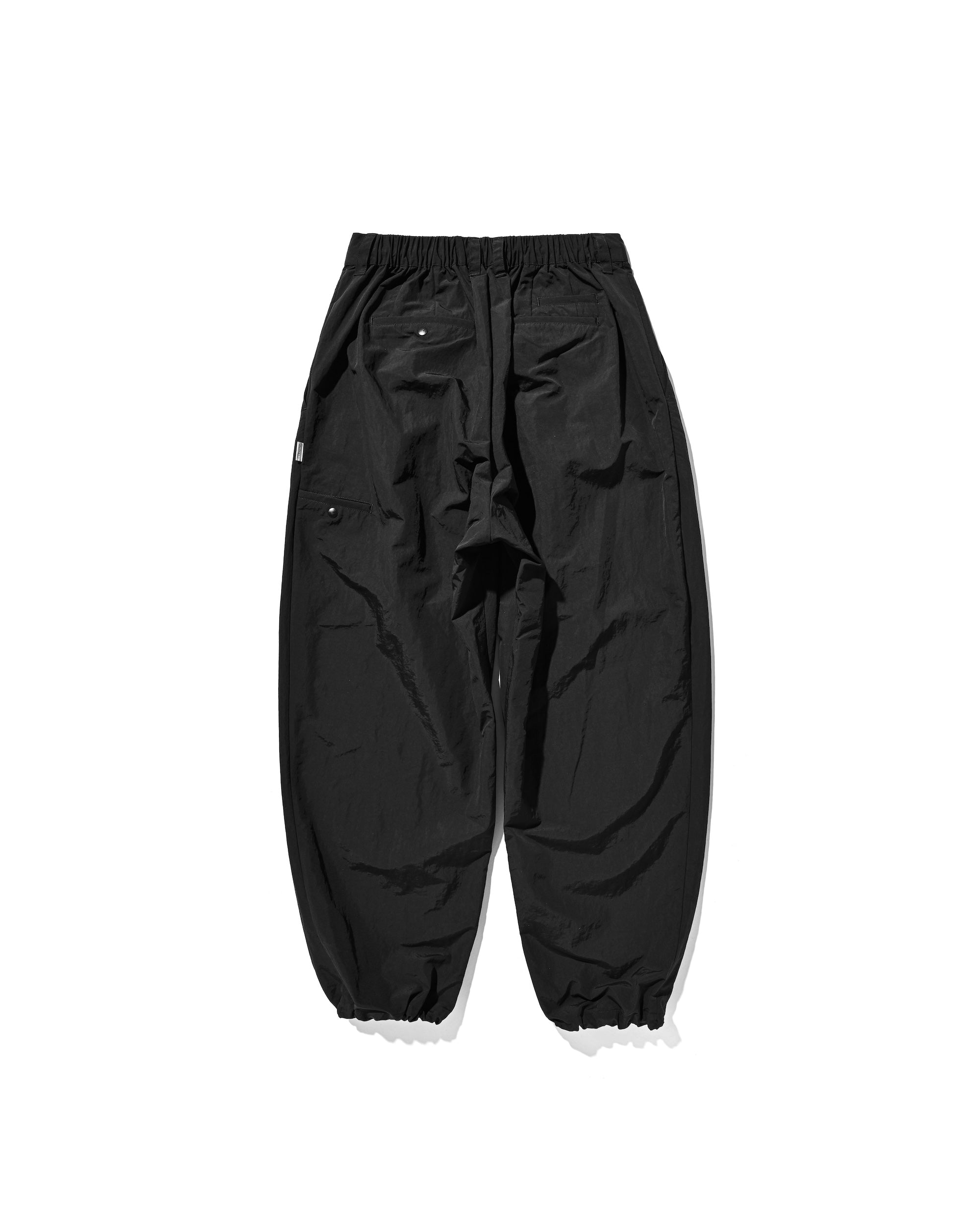 【10.25 SAT 20:00- IN STOCK】ACTIVE CITY UNIFORM WIDE TAPERED PANTS (BLACK)