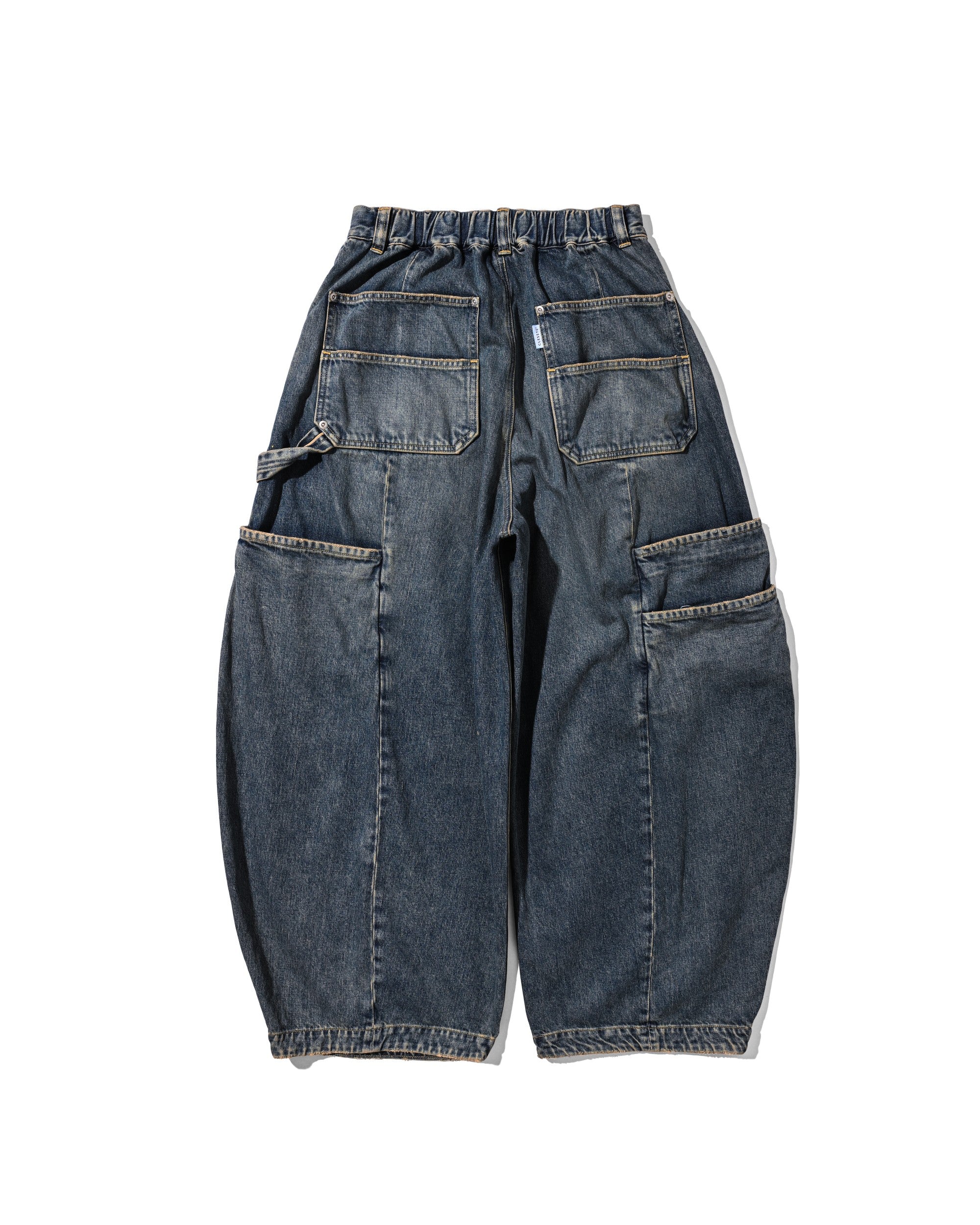 【5.30 SAT 20:00- IN STOCK】VINTAGE DYED SELVEDGE DENIM CITY MASSIVE UTILITY PANTS (VINTAGE INDIGO)