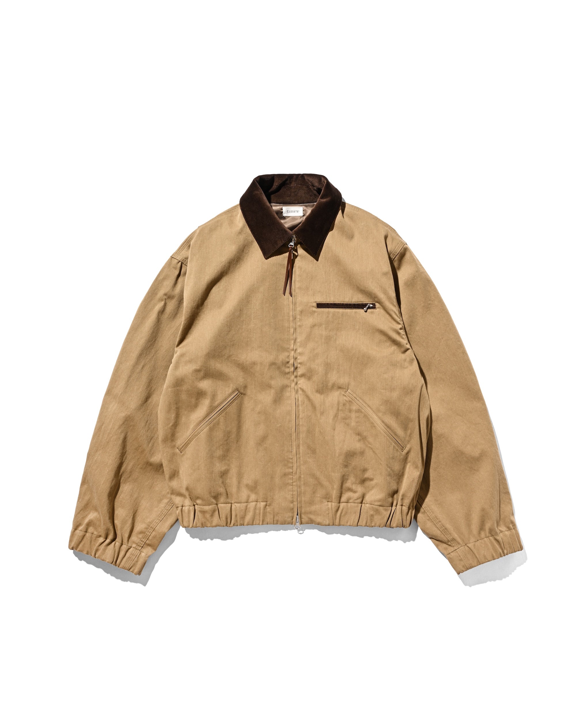 【8.30 SAT 20:00- IN STOCK】VINTAGE COTTON WORKER JACKET (BEIGE)