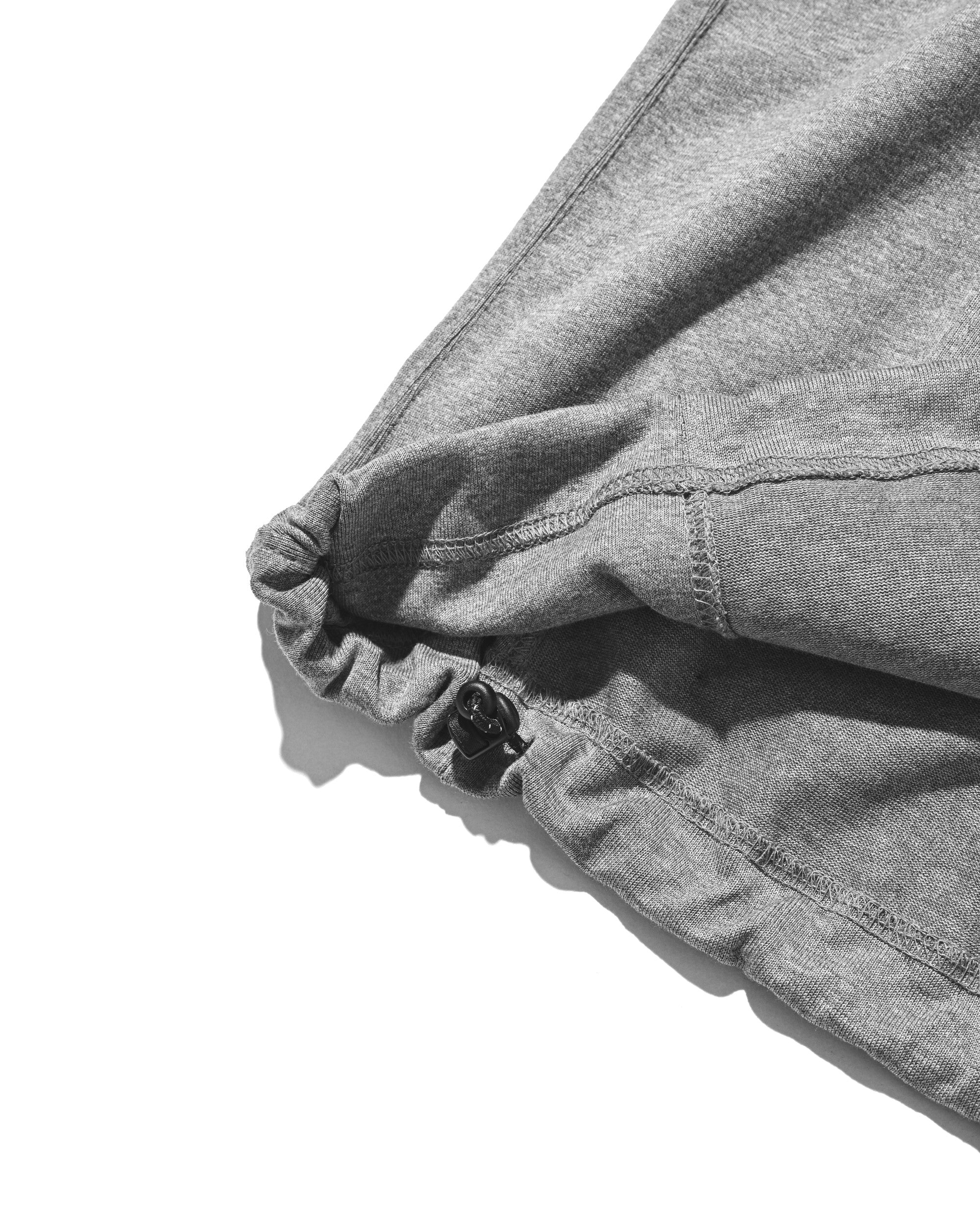 【6.6 SAT 20:00- IN STOCK】BLANK GAME S/S T-SHIRT WITH DRAWSTRINGS  (HEATHER GRAY)