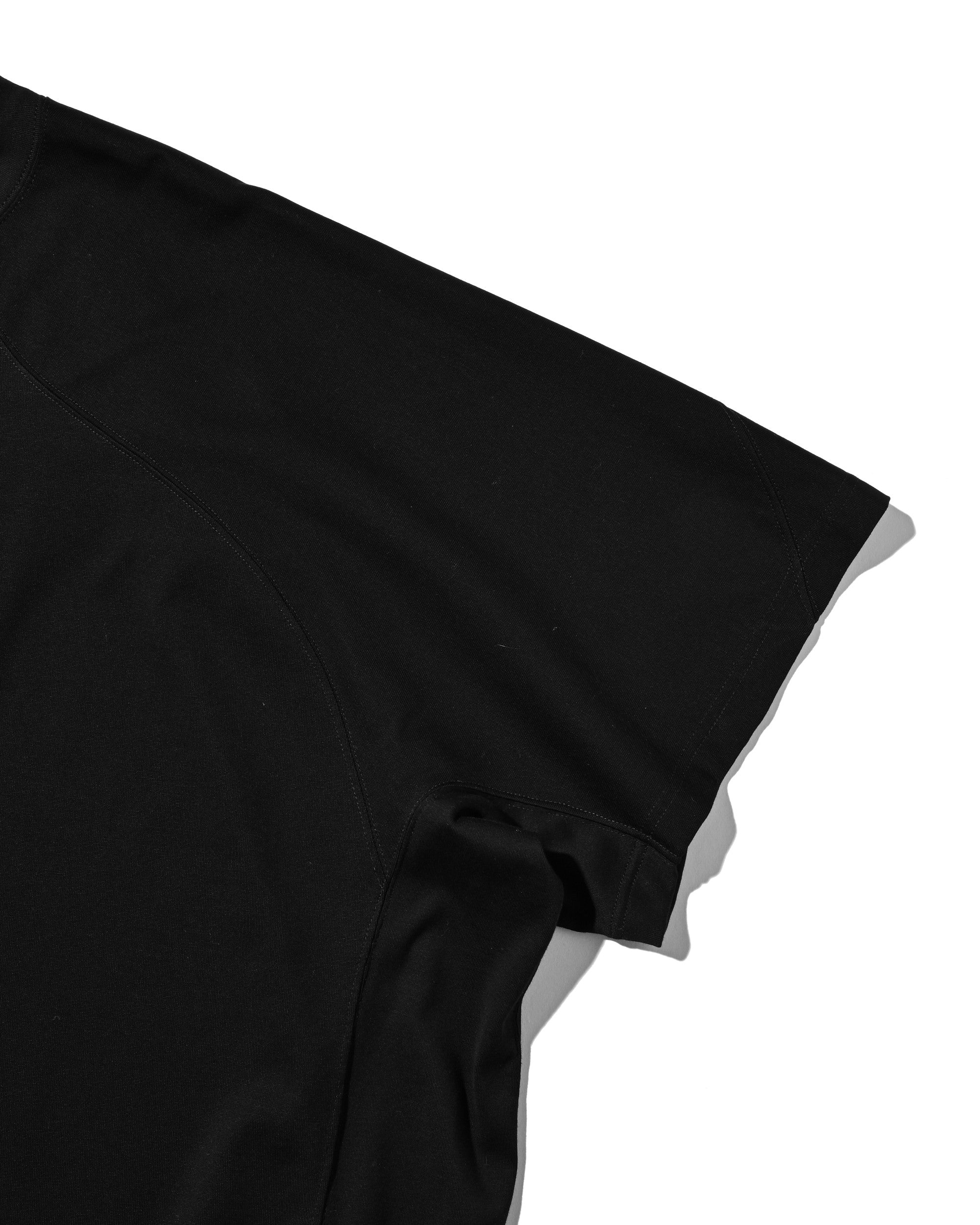 【6.6 SAT 20:00- IN STOCK】BLANK GAME S/S T-SHIRT WITH DRAWSTRINGS  (BLACK)
