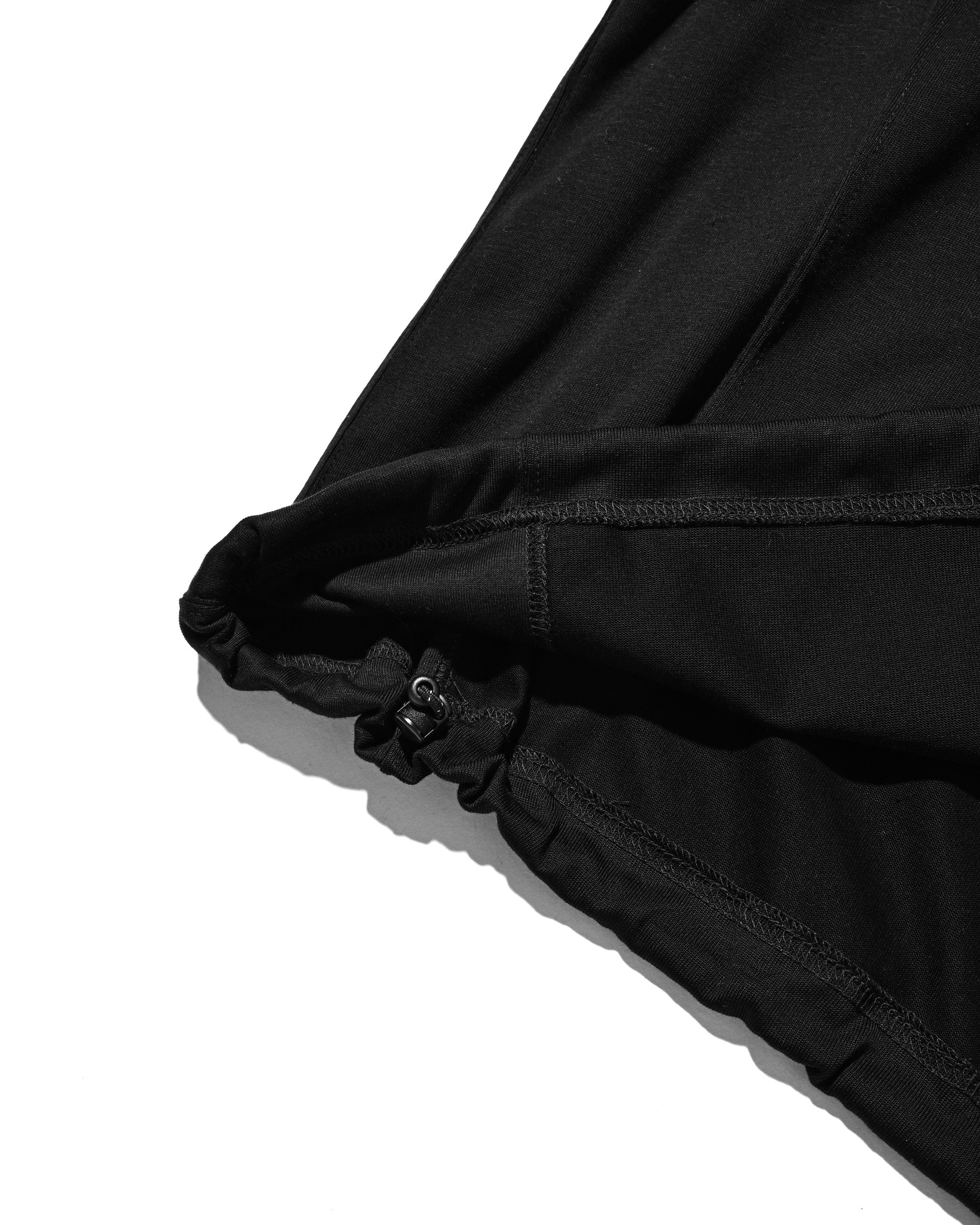 【6.6 SAT 20:00- IN STOCK】BLANK GAME S/S T-SHIRT WITH DRAWSTRINGS  (BLACK)