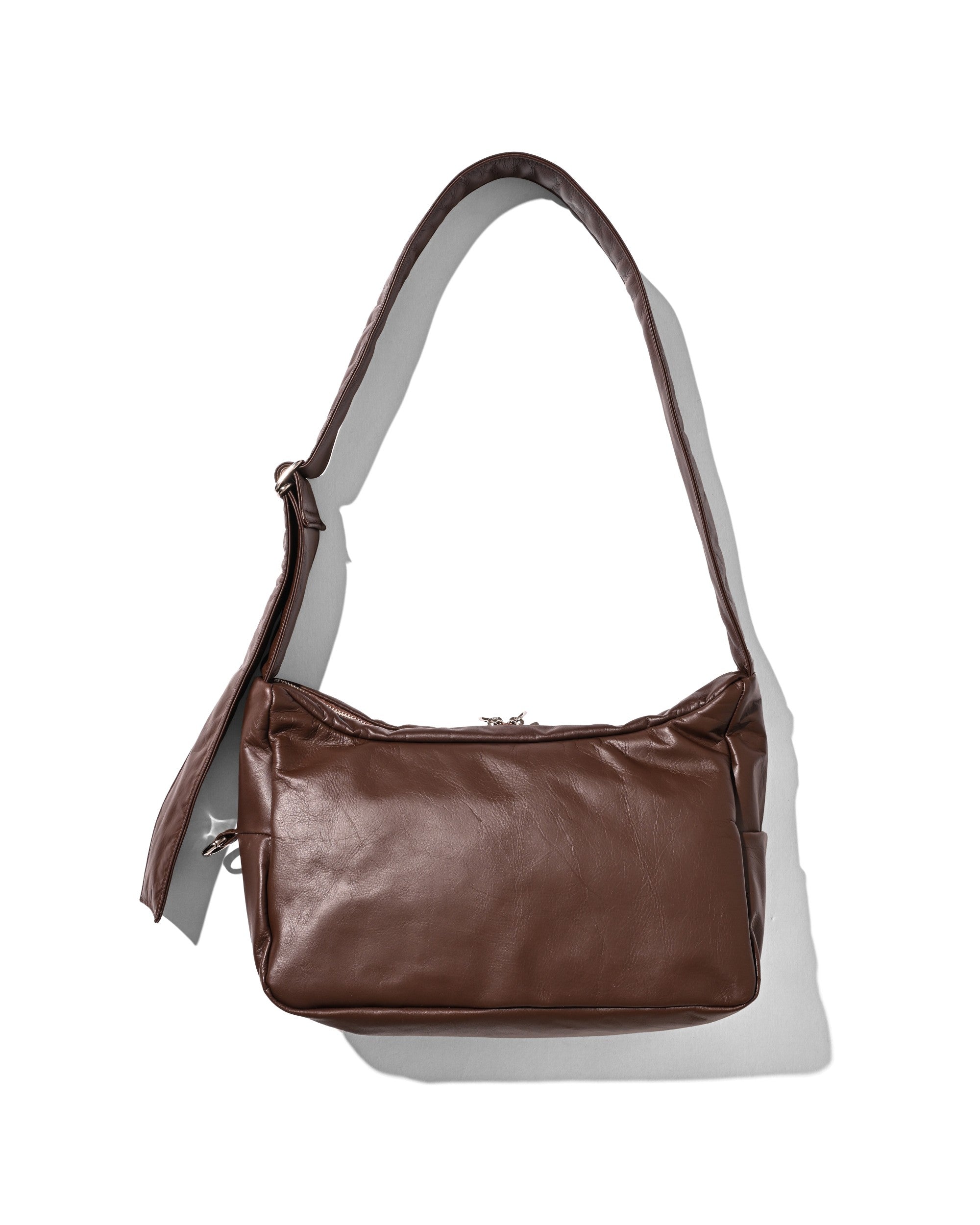 【8.5 WED 20:00- IN STOCK】LEATHER HOLIDAY BAG (BROWN)