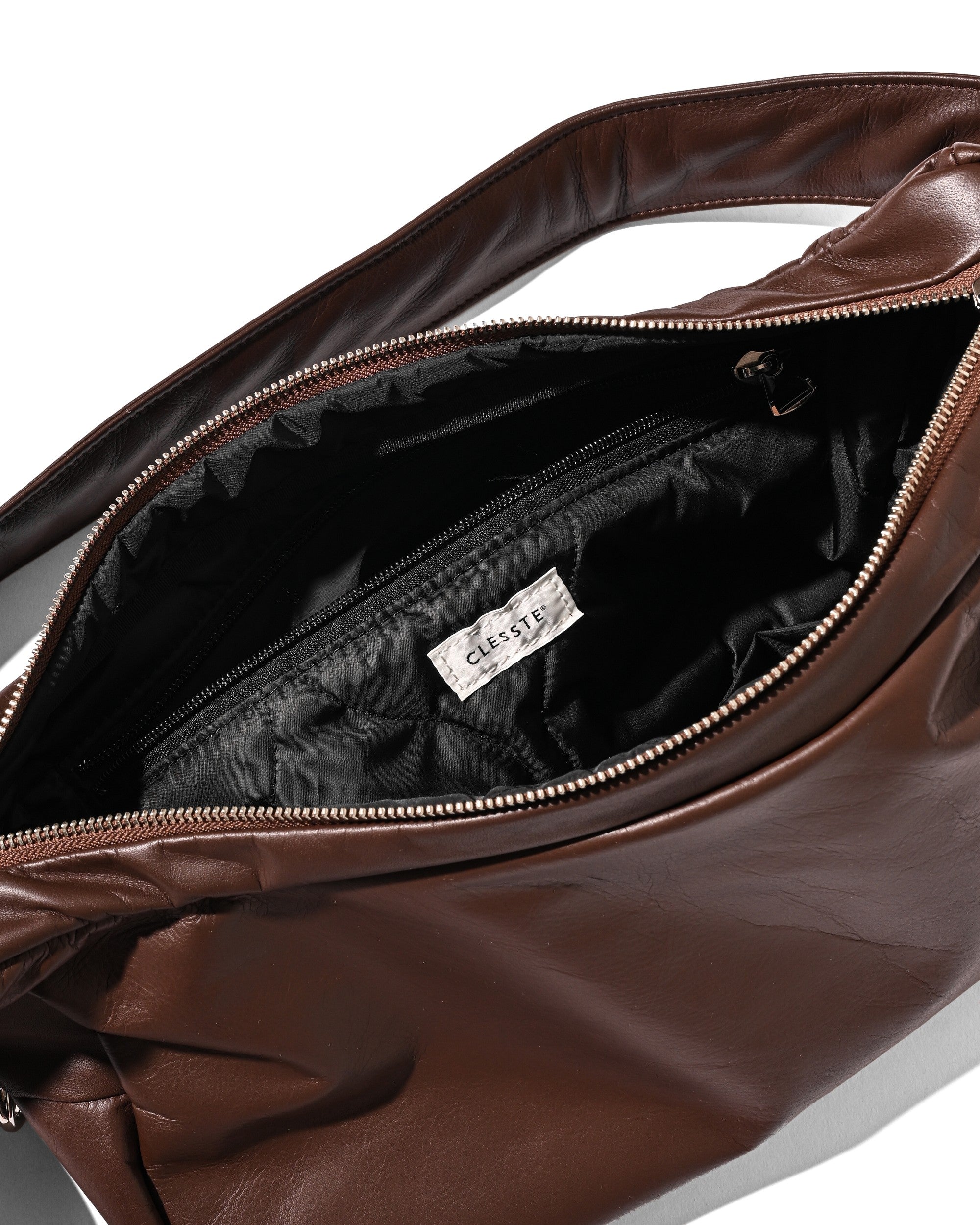 【8.5 WED 20:00- IN STOCK】LEATHER HOLIDAY BAG (BROWN)