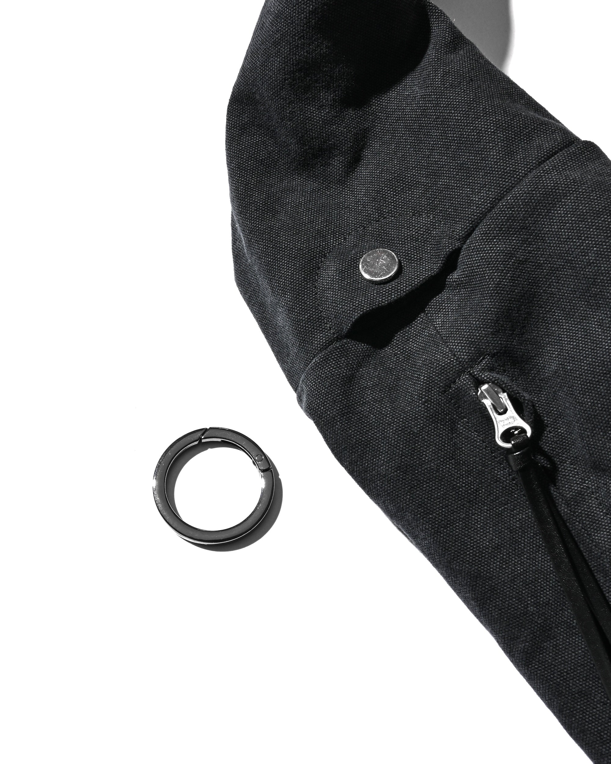 VINTAGE DYED SYSTEM BAG (L) (BLACK)