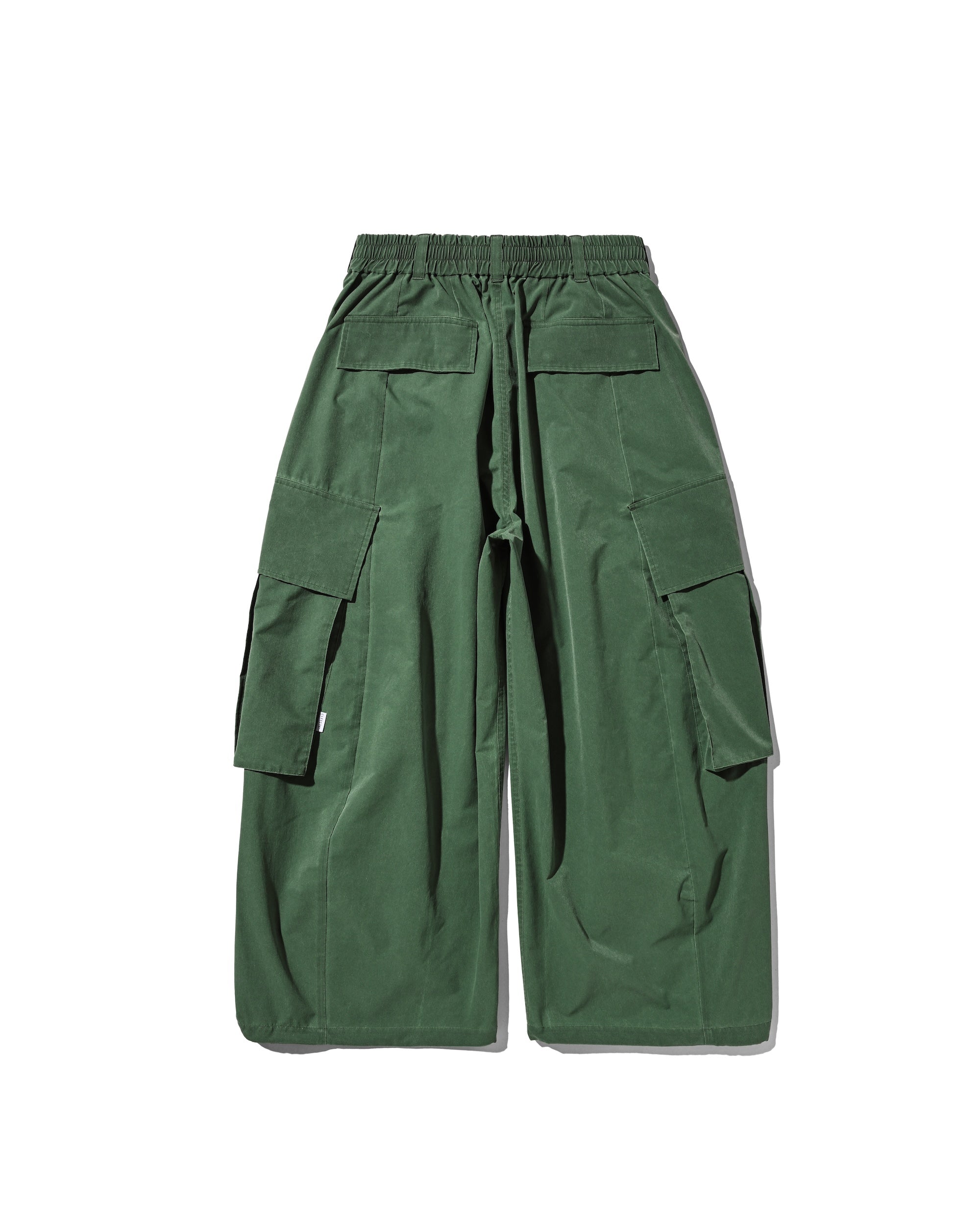 【5.20 WED 20:00- IN STOCK】VINTAGE EFFECT COOLDOTS® CITY MEGA POCKET BALLOON CARGO PANTS(OLIVE)