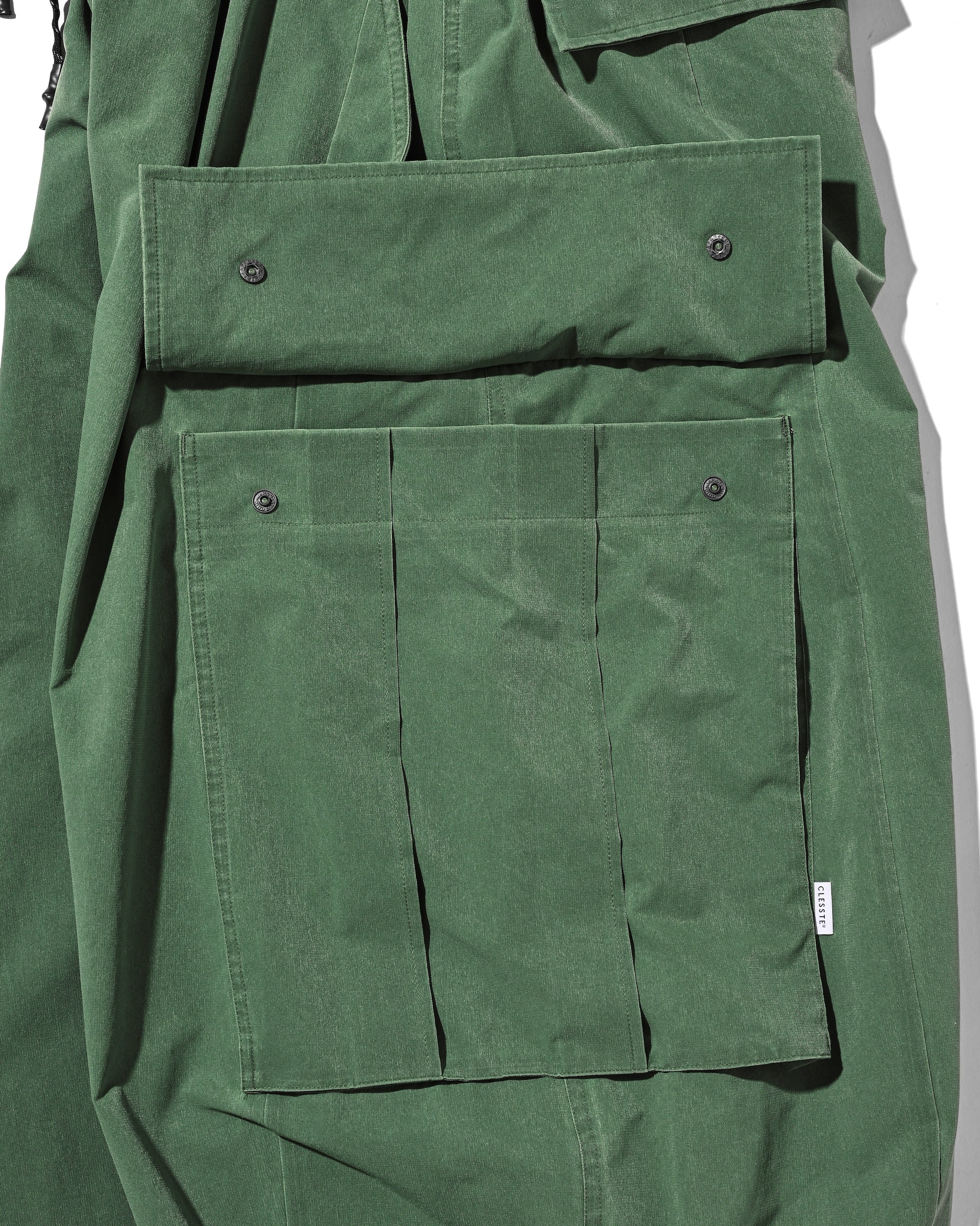 【5.20 WED 20:00- IN STOCK】VINTAGE EFFECT COOLDOTS® CITY MEGA POCKET BALLOON CARGO PANTS(OLIVE)