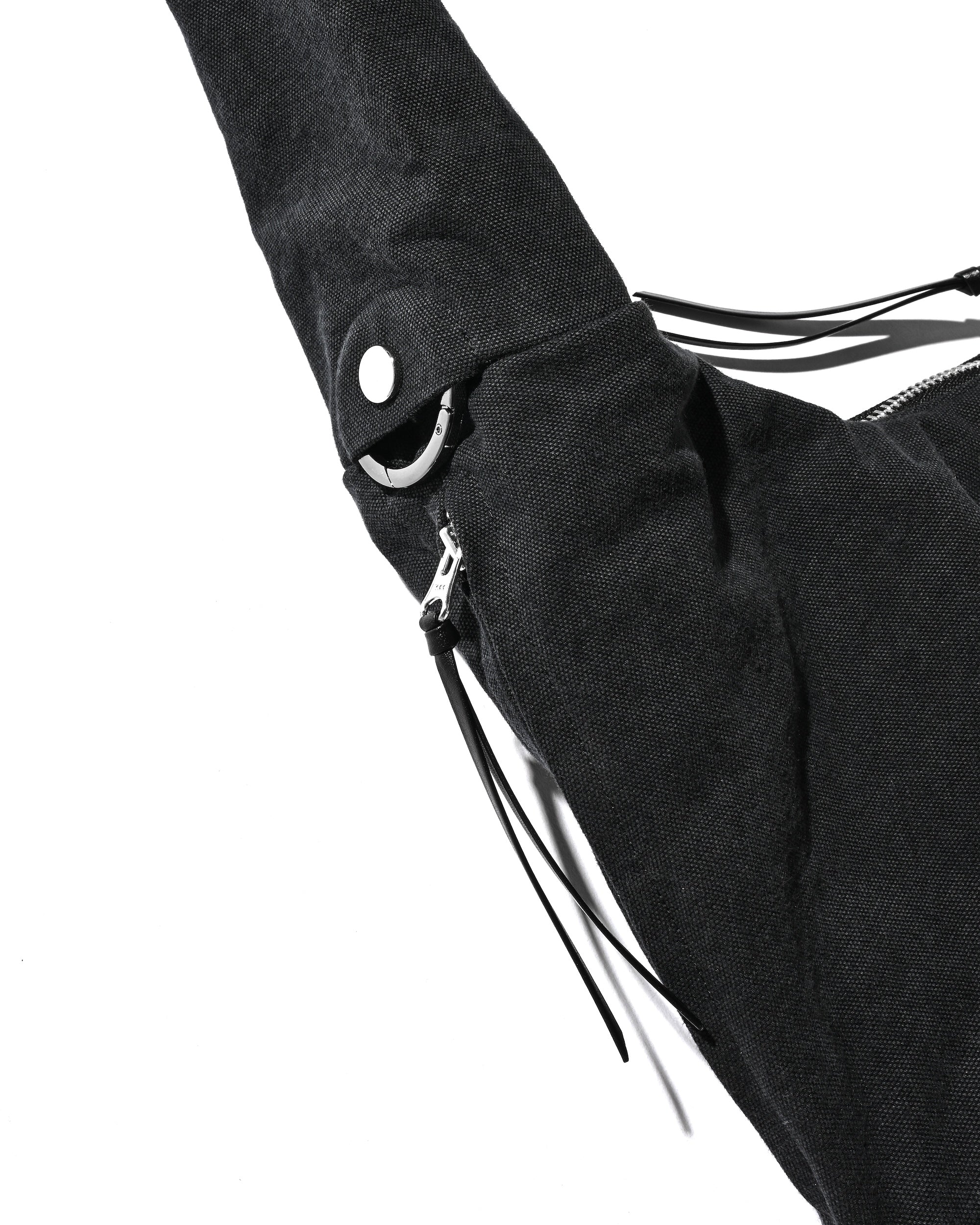 VINTAGE DYED SYSTEM BAG (M) (BLACK)