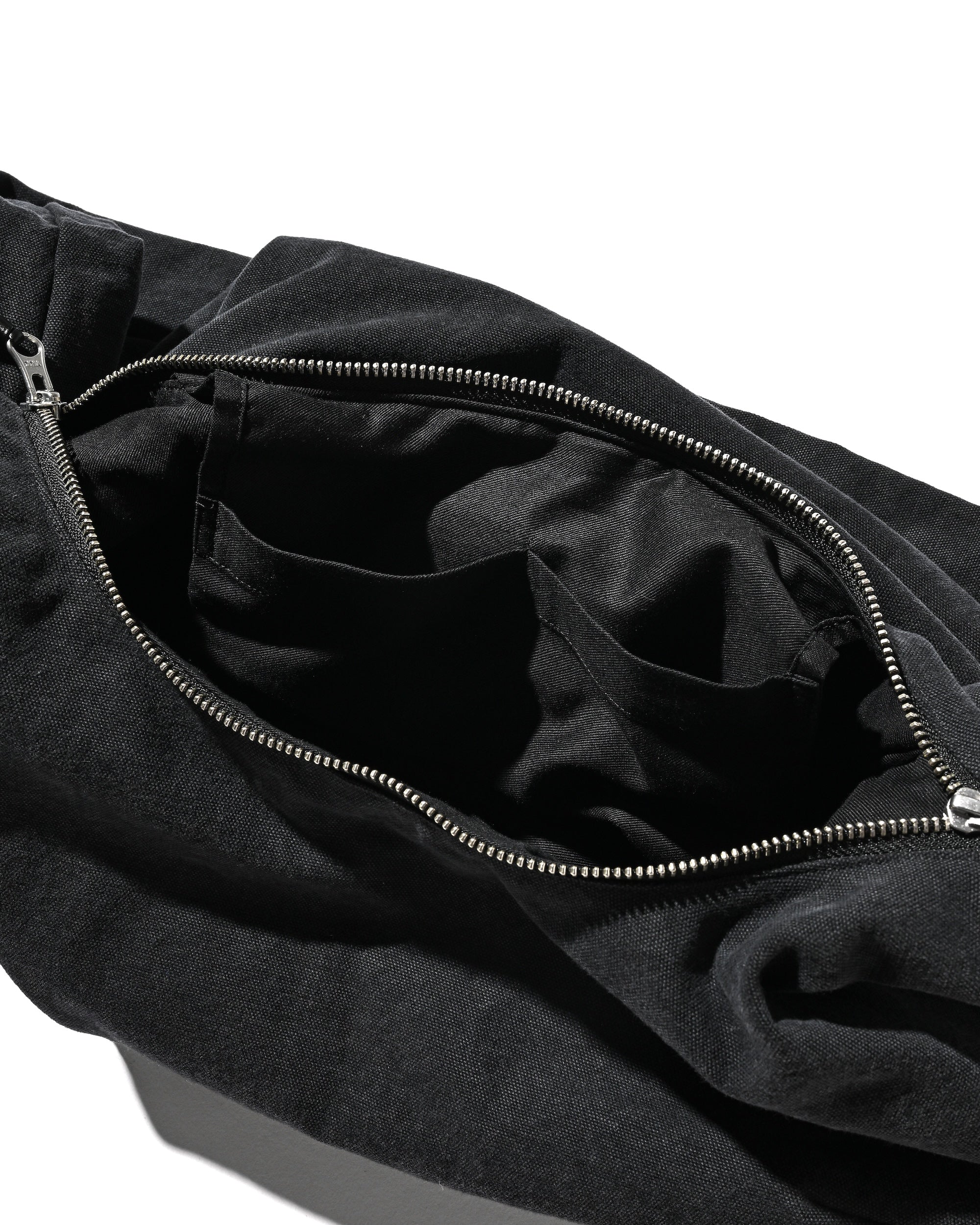 VINTAGE DYED SYSTEM BAG (M) (BLACK)