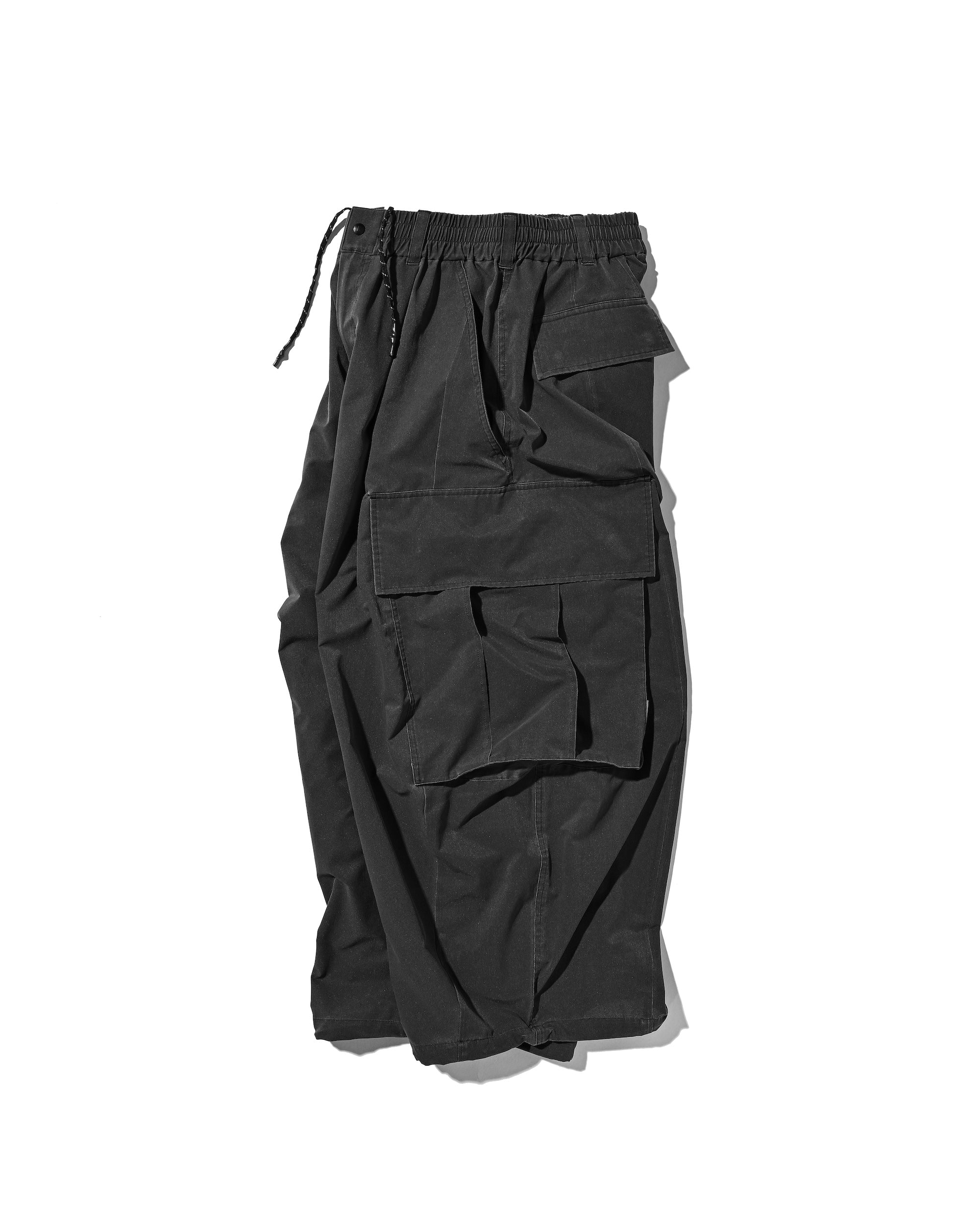SL】VINTAGE EFFECT COOLDOTS® CITY MEGA POCKET BALLOON CARGO PANTS(BLAC